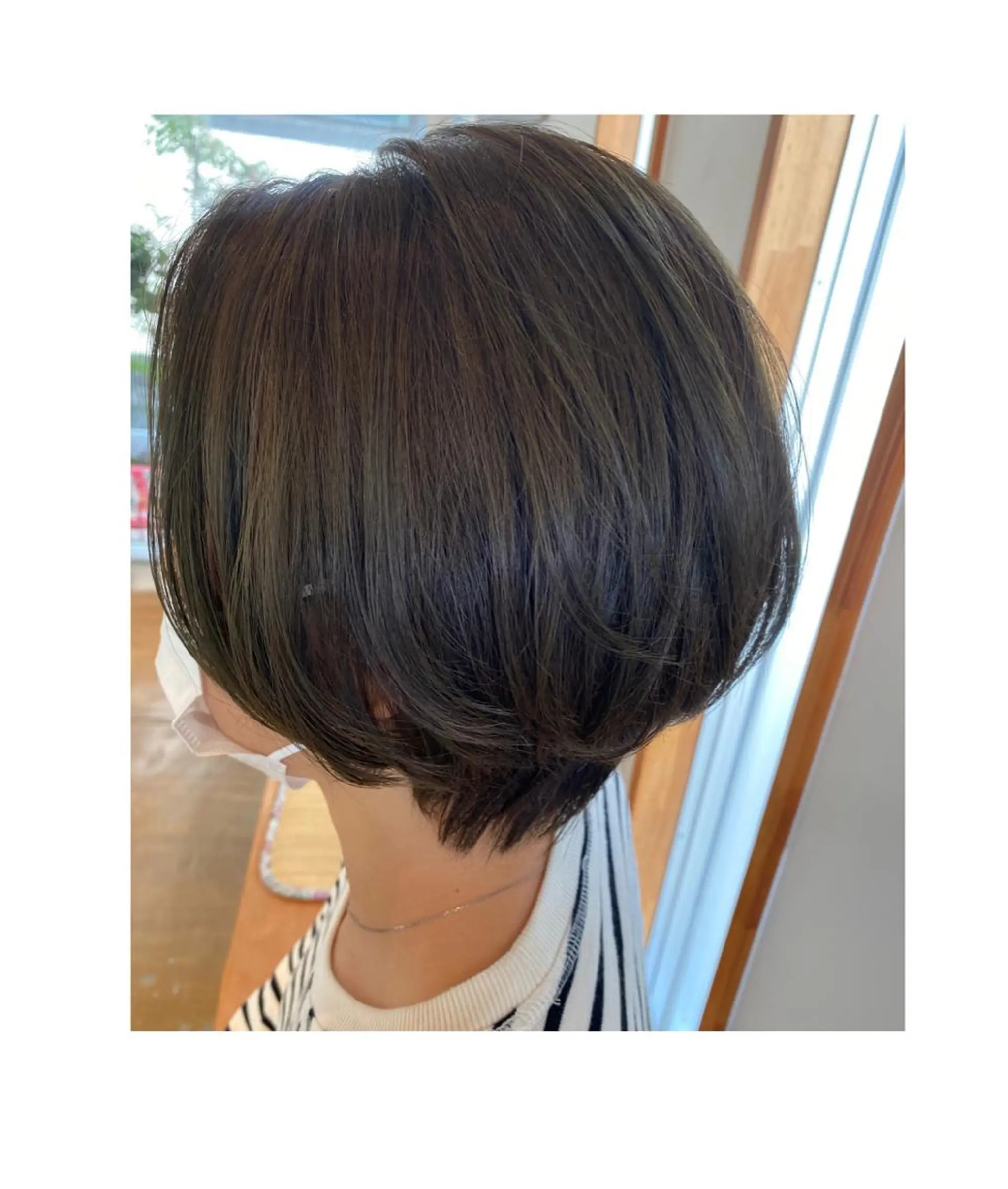 ショート カラー ショートボブ ブリーチ ブリーチなしカラー ボブ ショートヘア REMIX  HAIR所属・NAKAWAKI YUKAのヘアスタイル