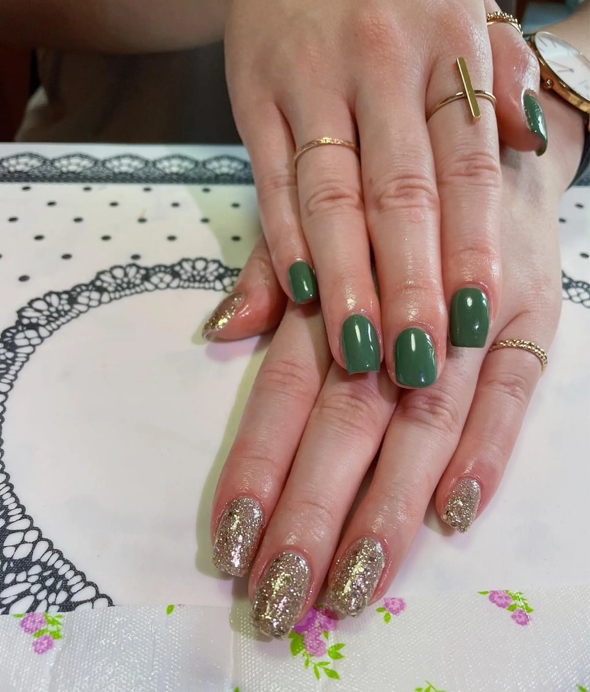 カラー ハンドネイル 絢佳 nailのネイルデザイン