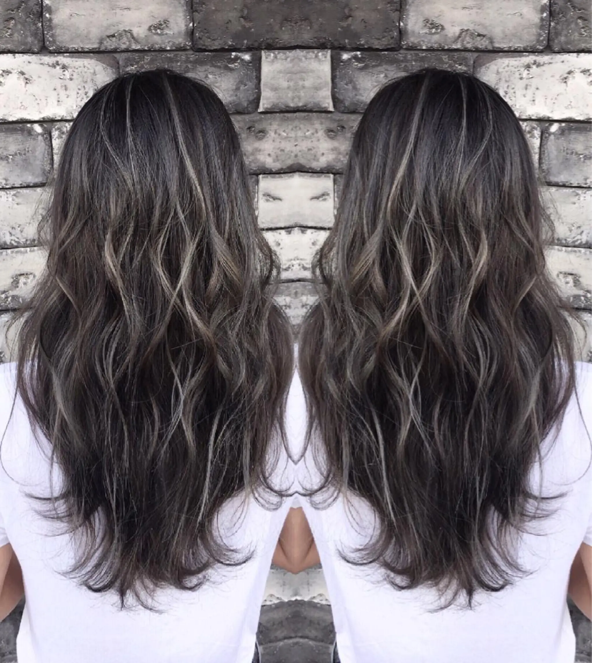 ロング 3Dハイライト 外国人風カラー ハイライト ヘアカラー トリートメント ヘアセット ❤️千葉県代表❤️ 店長❤️柿本翔一朗のヘアスタイル