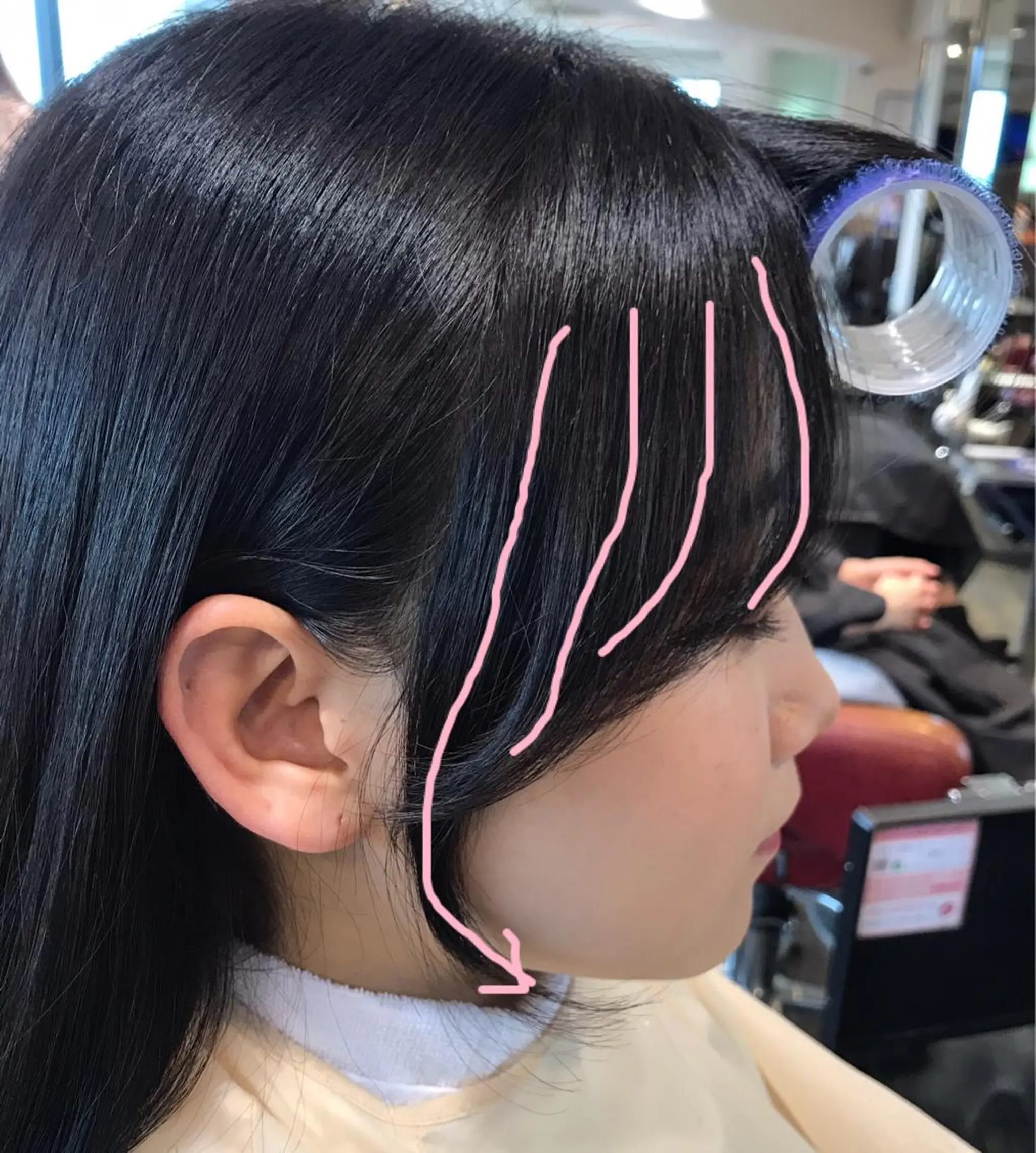 knock【ノック】所属・烏丸韓国ヘア🇰🇷 ayaka🎀のヘアスタイル