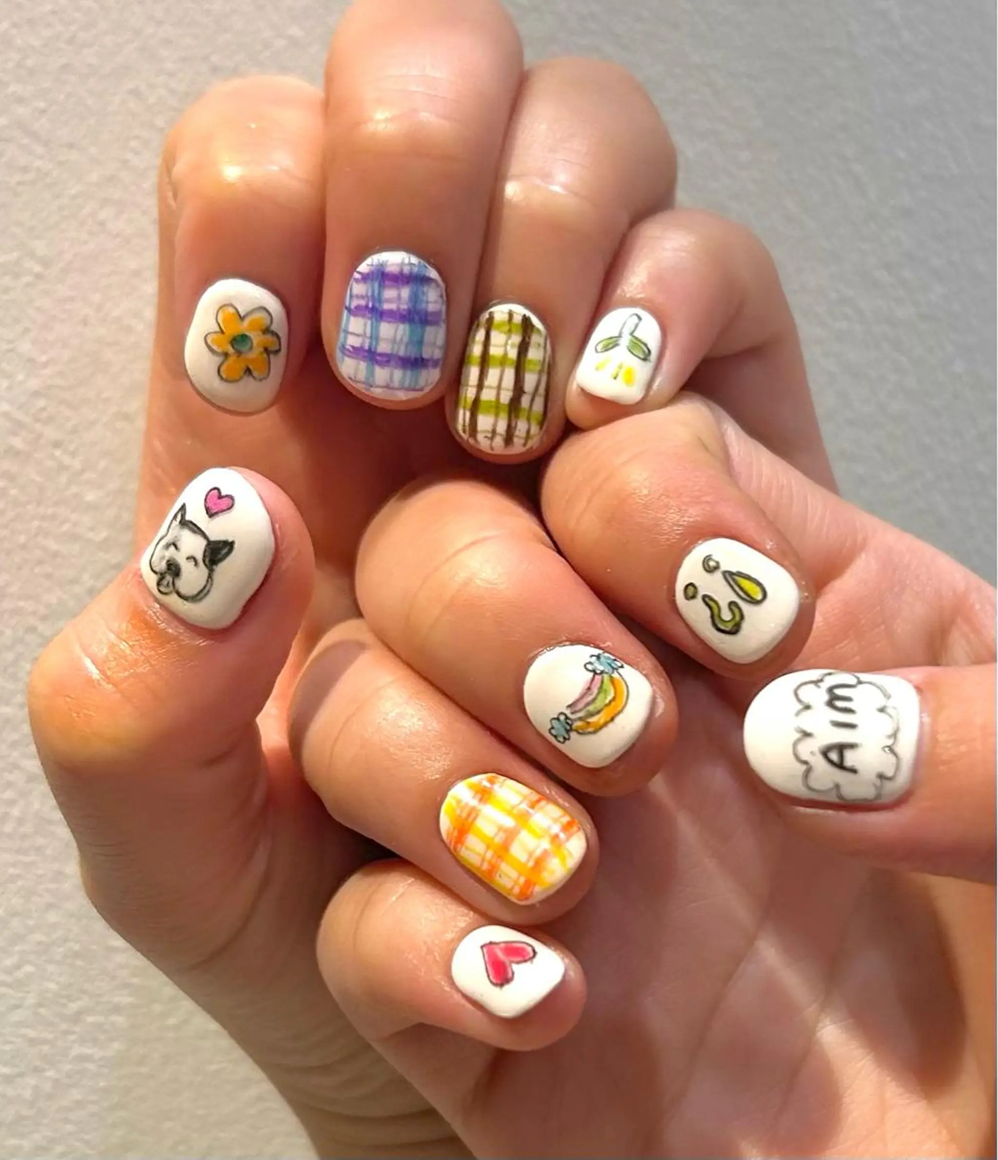 ネイル ano @anomukuiのヘアスタイル