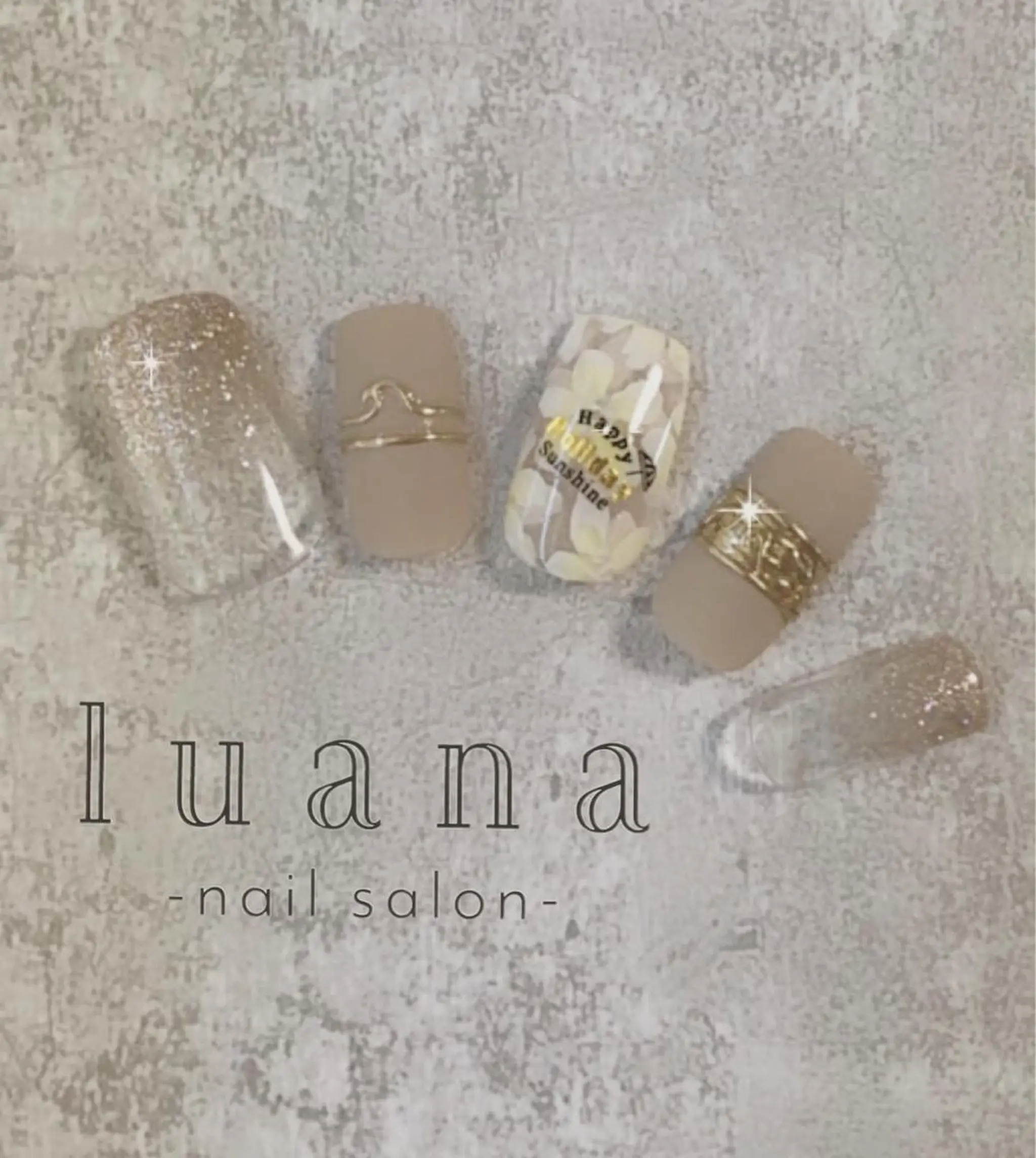 ネイル ハンドネイル luana ネイルサロンのネイルデザイン