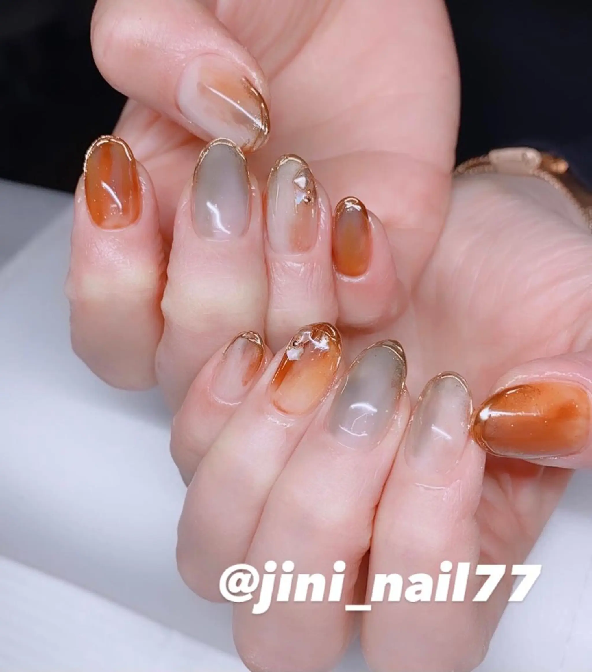 ネイル ハンドネイル JINI NAIL所属・ジニ ネイルのネイルデザイン