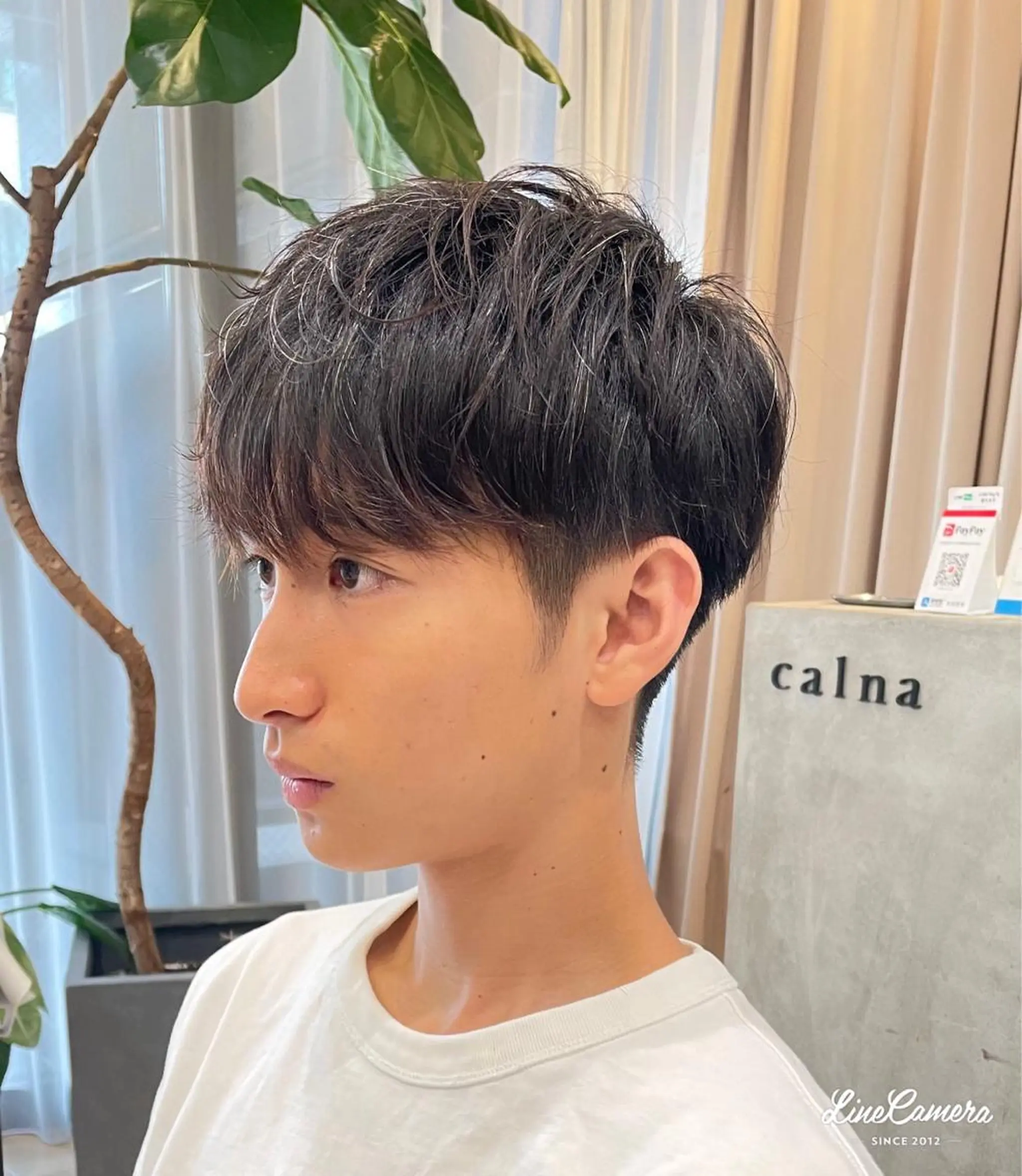 ショート メンズ calna by ELMO  上ノ井のヘアスタイル