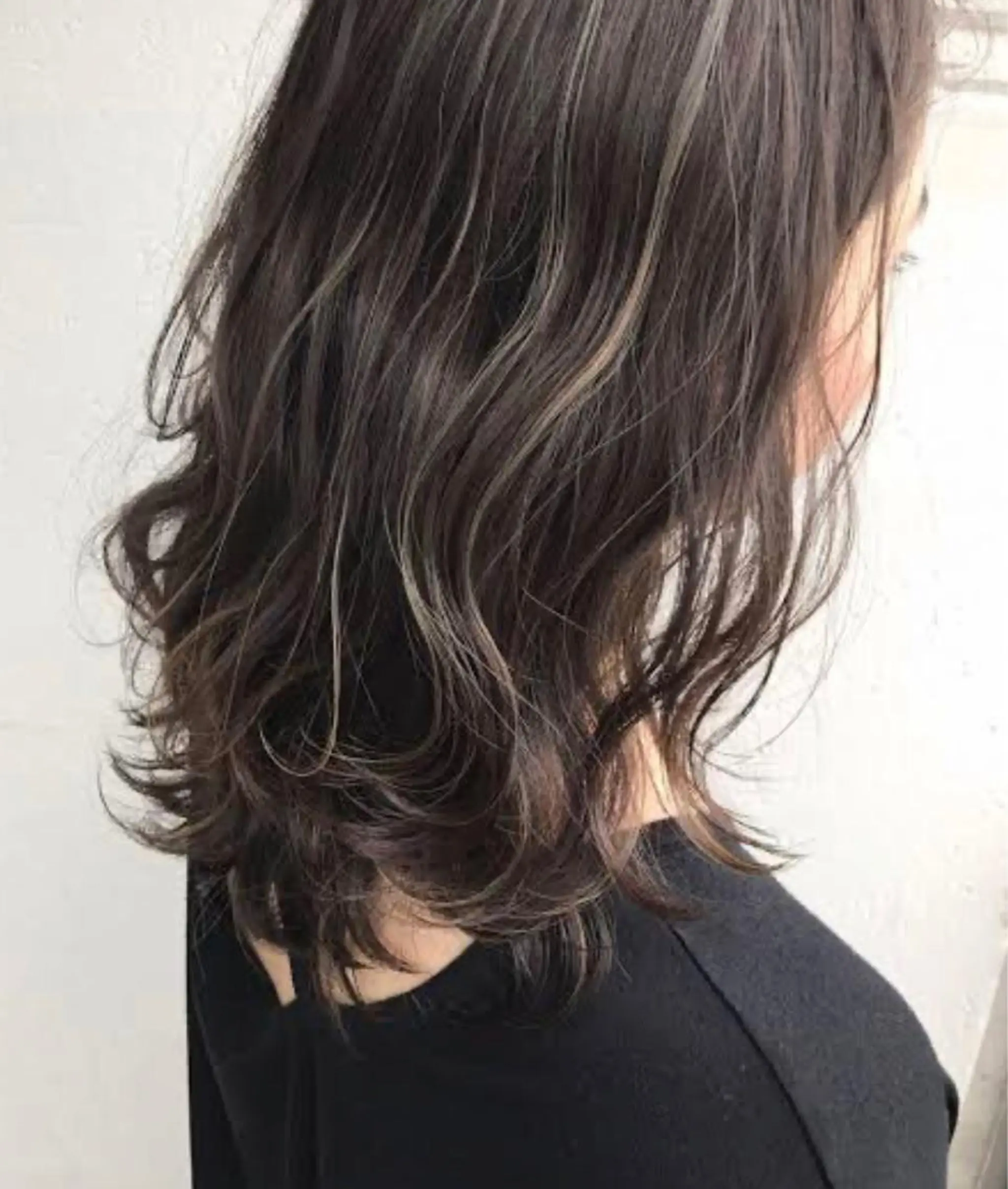 セミロング カラー 福田　洋樹 /  zina博多のヘアスタイル