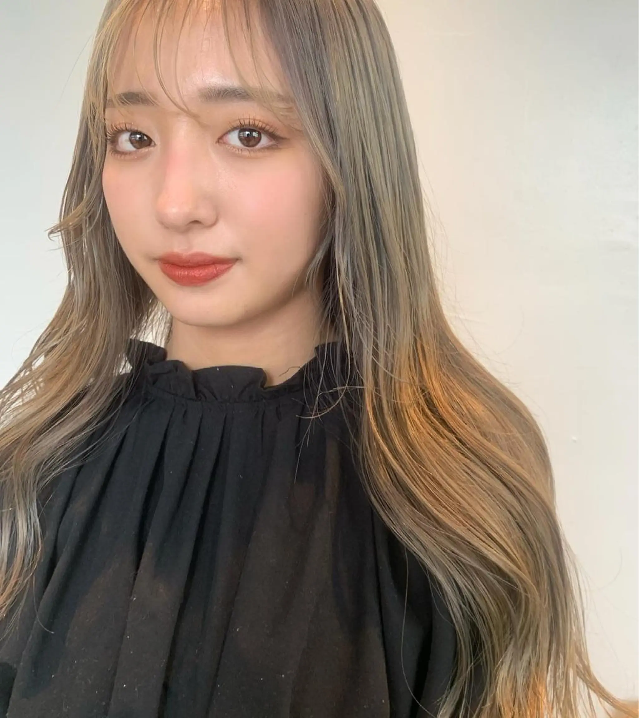 ロング カラー AO所属・RISAKO 艶髪モテヘア🎀府中のヘアスタイル