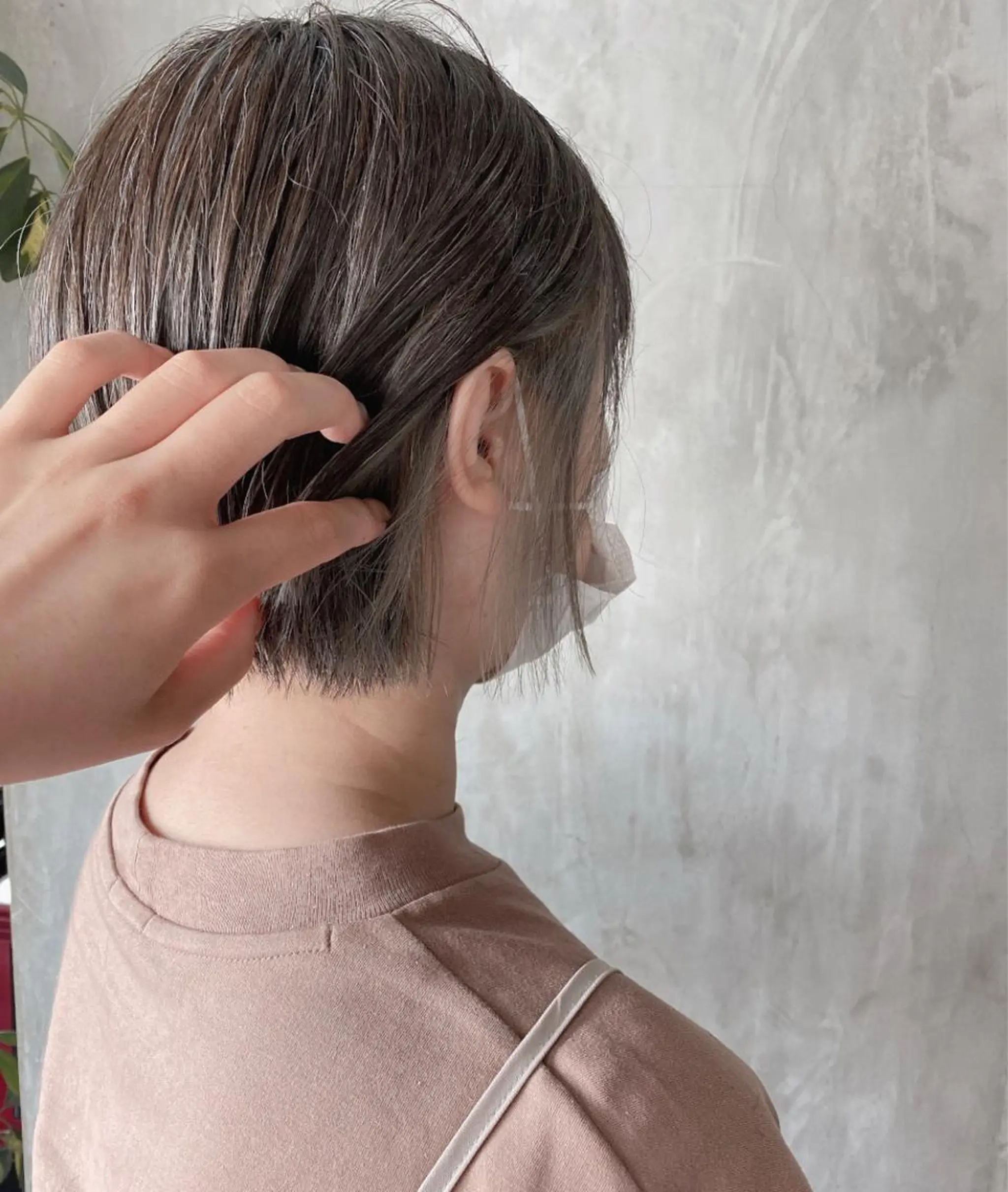 ショート カラー ヘアアレンジ stylist/蛯谷 珠里のヘアスタイル