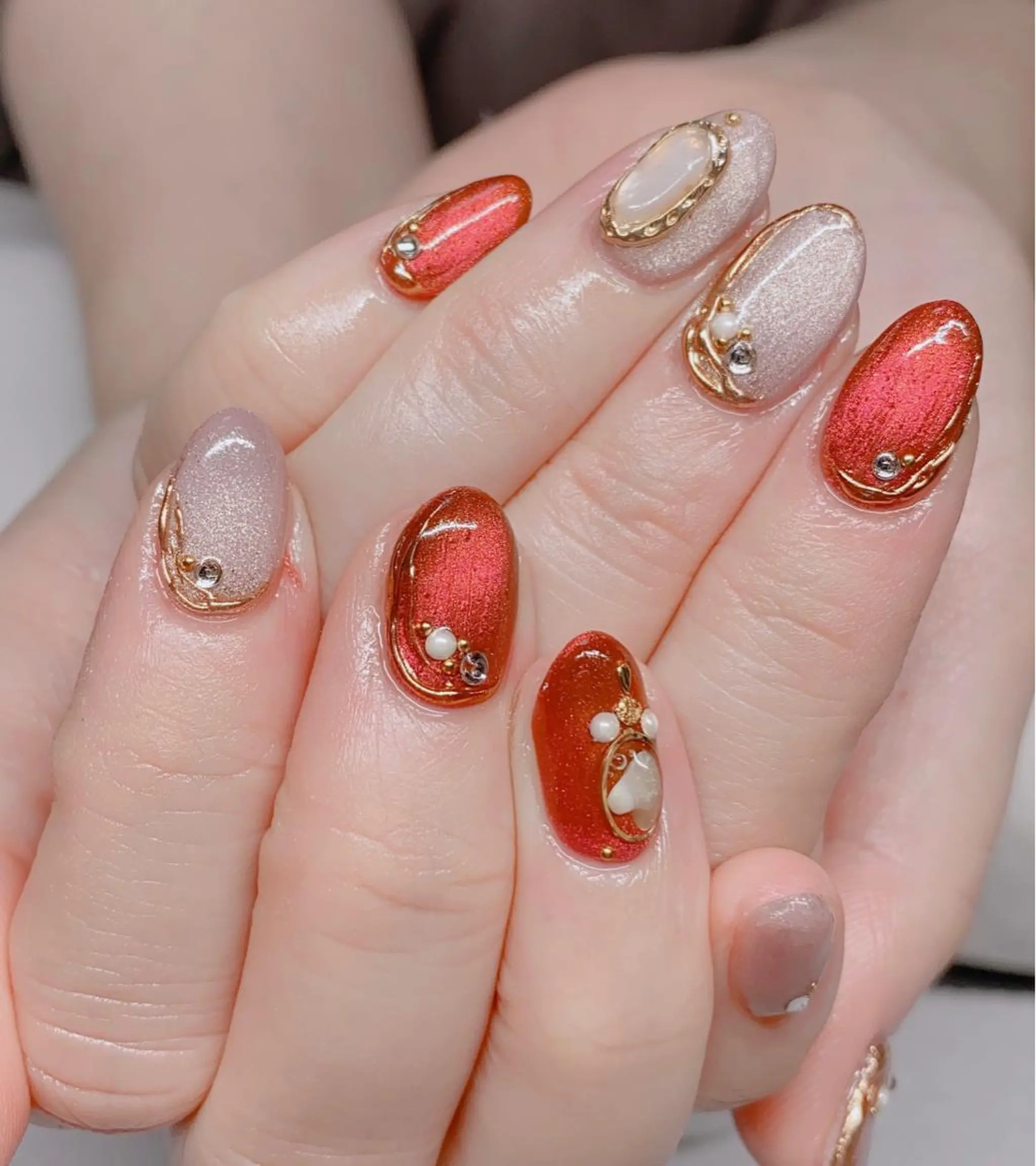 ネイル ハンドネイル JINI NAIL所属・ジニ ネイルのネイルデザイン