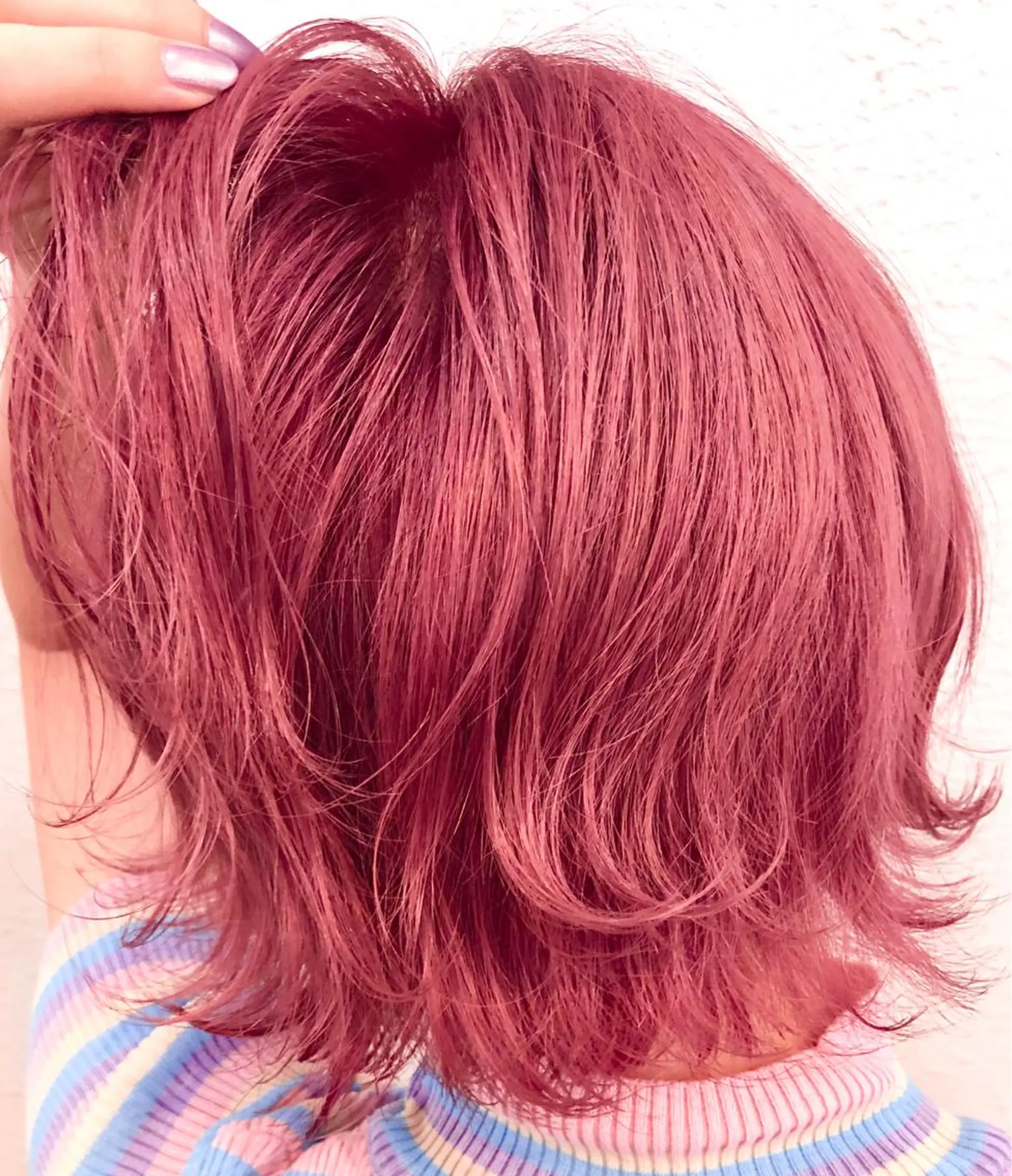 ショート カラー アッシュ ピンクカラー ピンクアッシュ ショートヘア 最高峰の技術力☆ 樋口健人のヘアスタイル