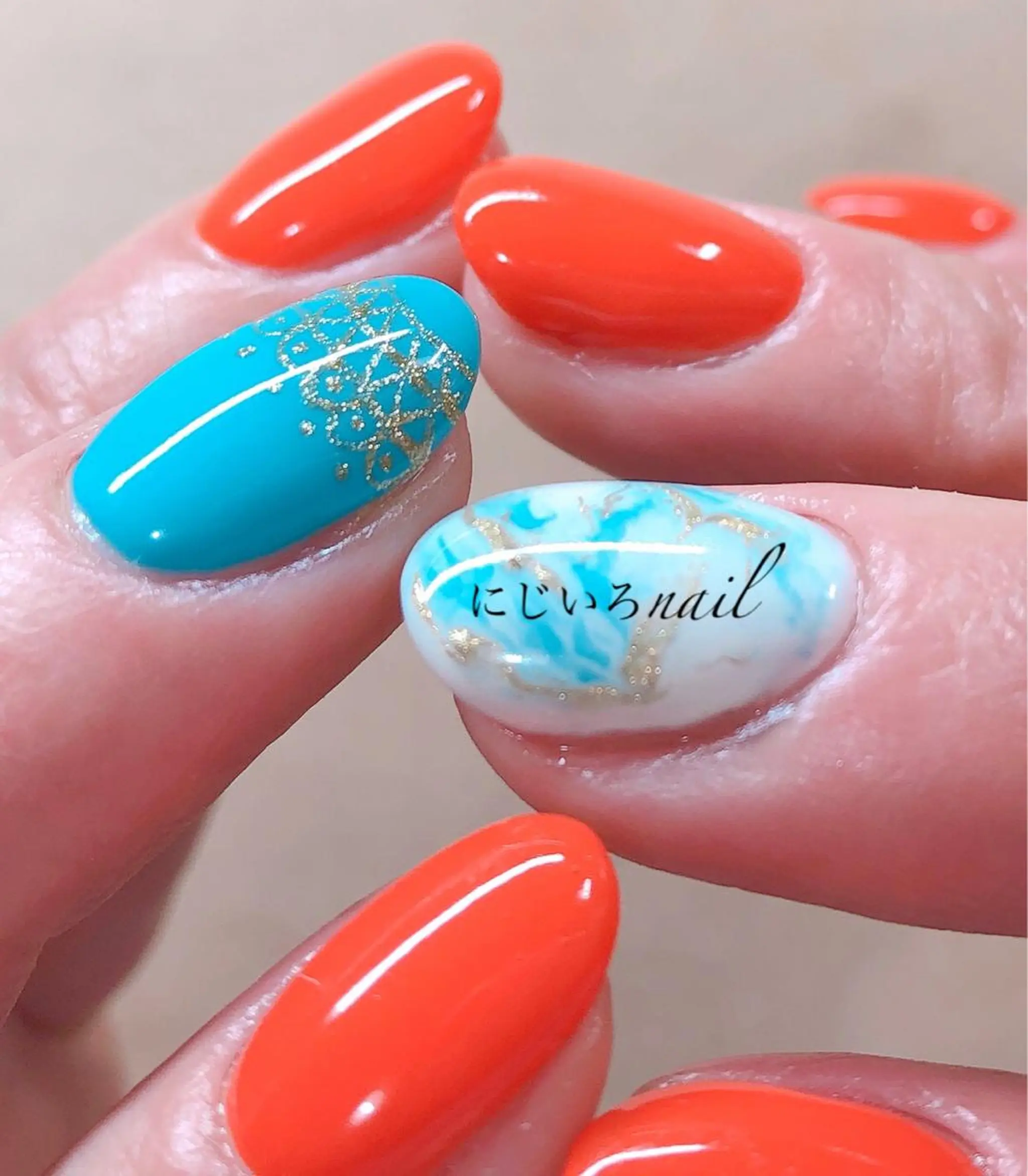 ネイル にじいろ nailのネイルデザイン