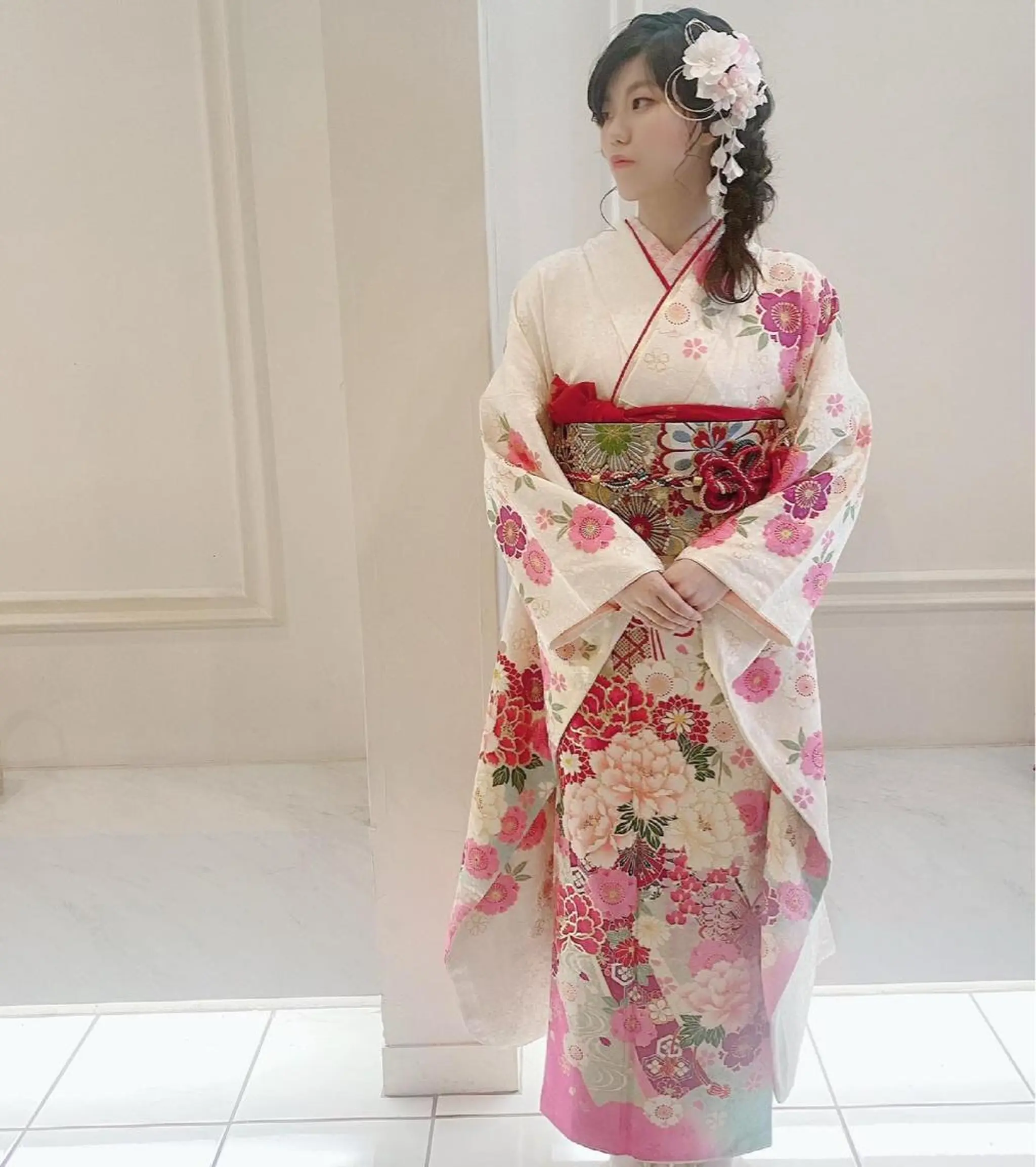 ヘアアレンジ 成人式 着付け GRANLUSSO 〜グランルッソ駅前店所属・木口 嘉美のヘアスタイル