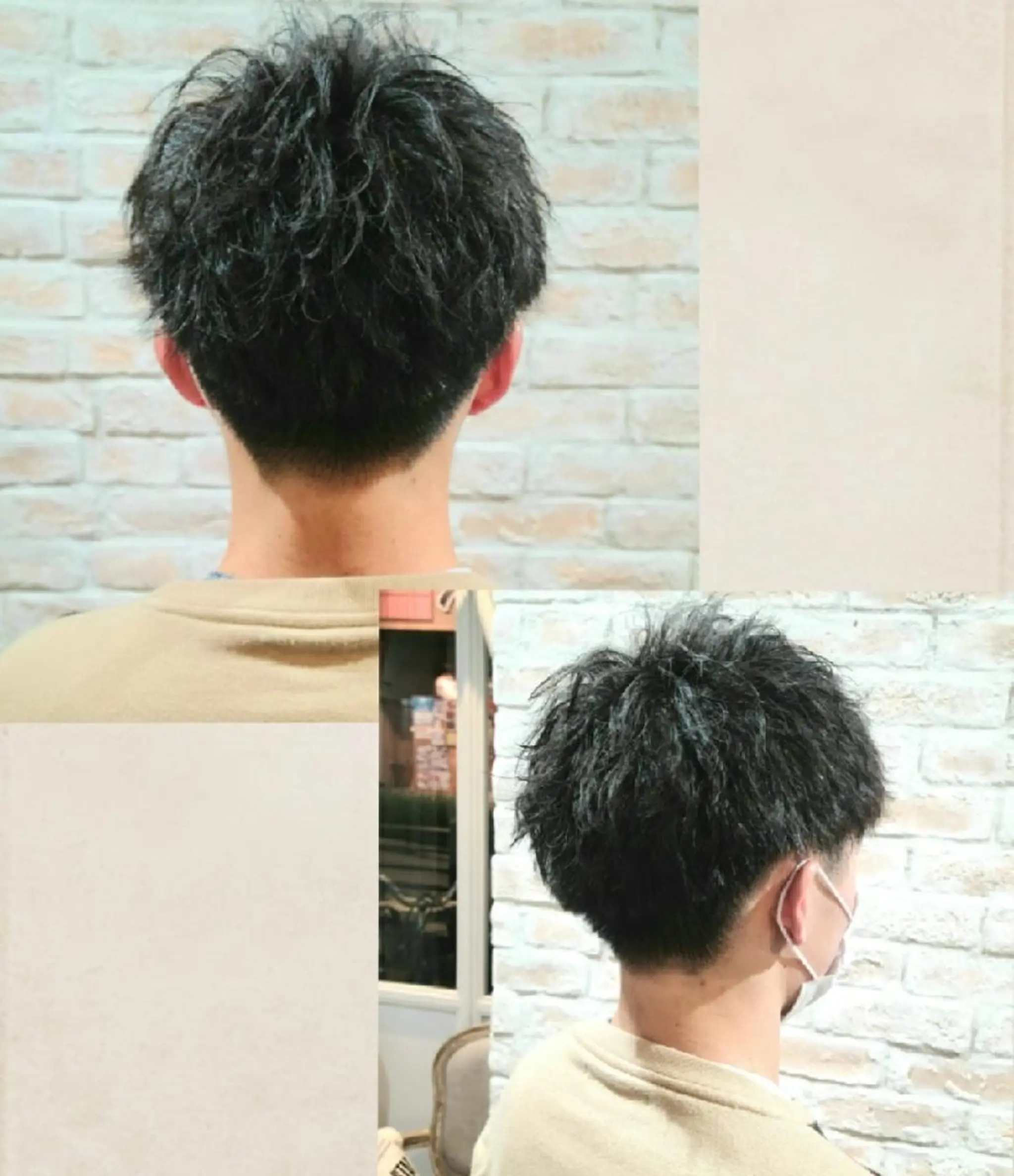 メンズ パーマ メンズパーマ メンズツイストパーマ ツイストパーマ 赤松 摩美のヘアスタイル