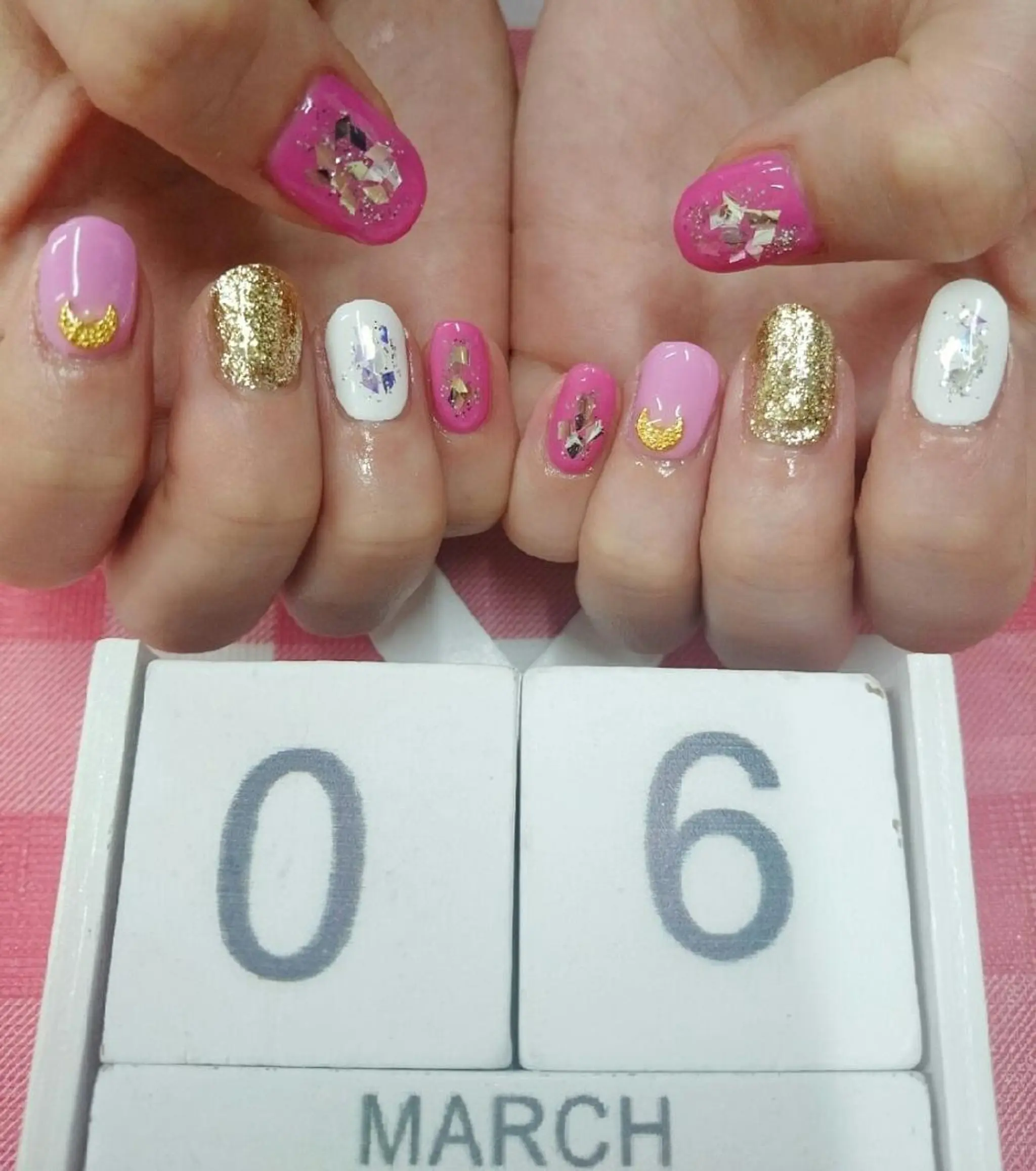 ネイル ピンク JEWEL nailのネイルデザイン