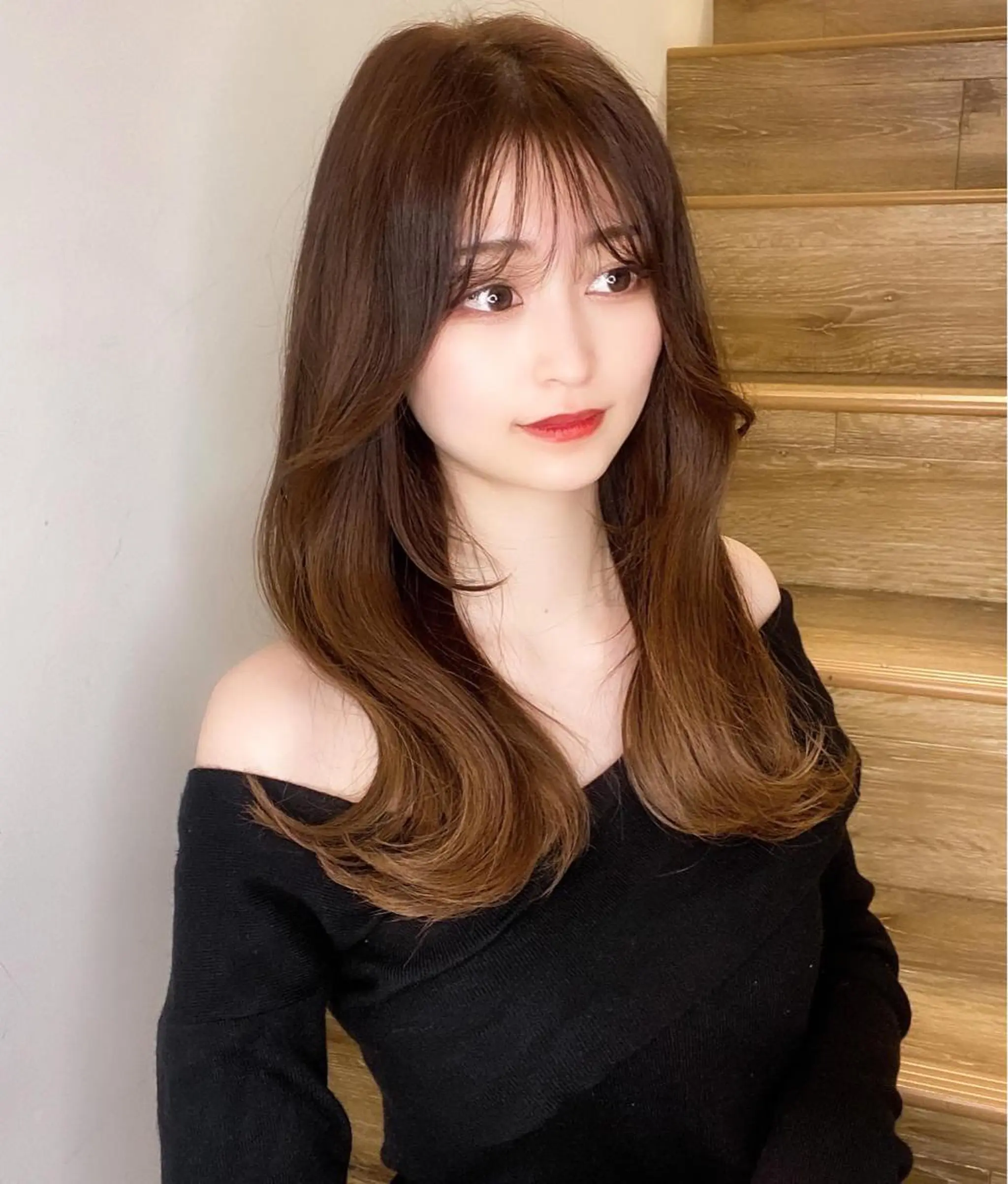 ロング 韓×中くびれヘア💋 髪質改善宇塚元哉💓のヘアスタイル