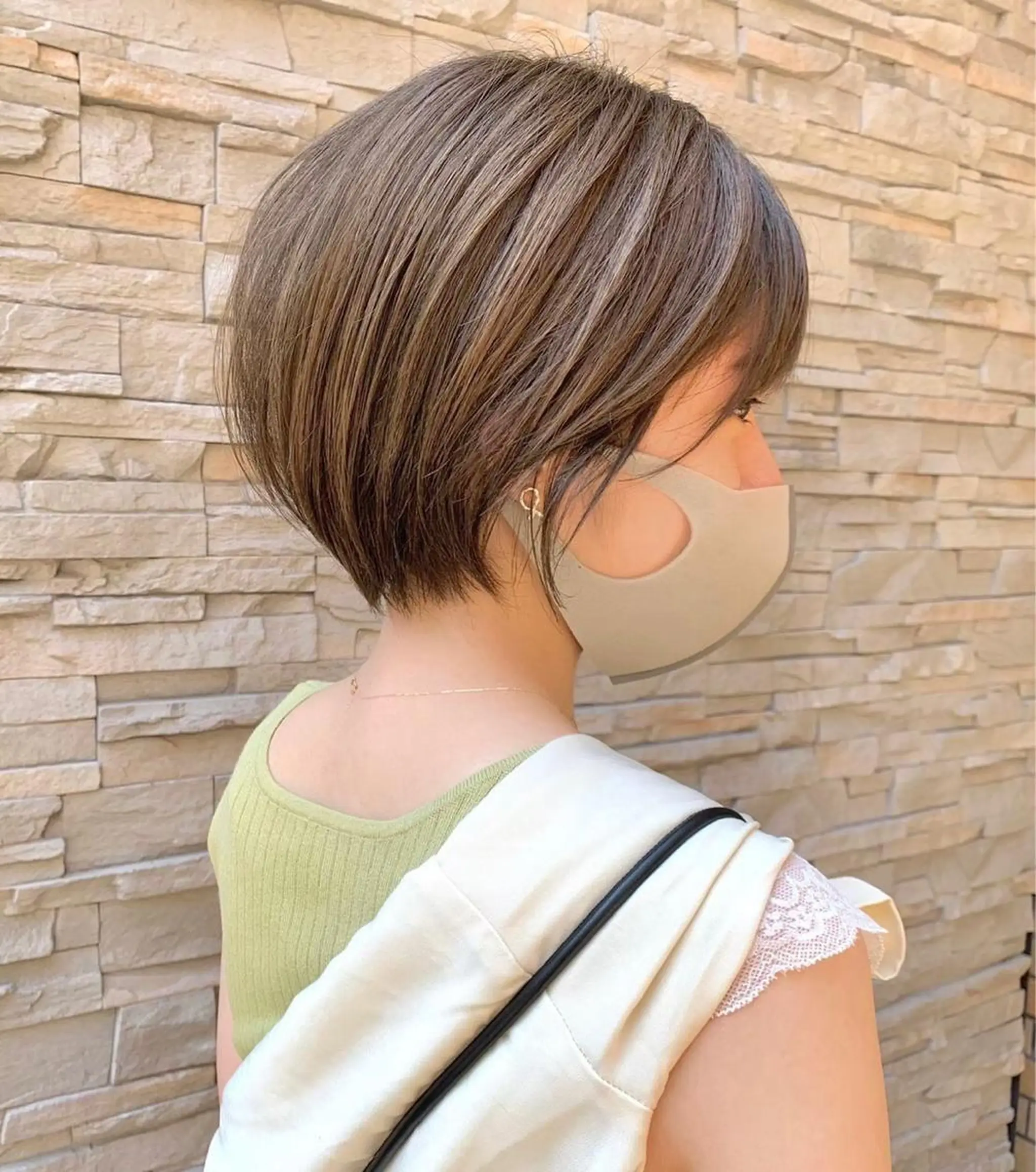 ショート 寺尾 綾乃のヘアスタイル