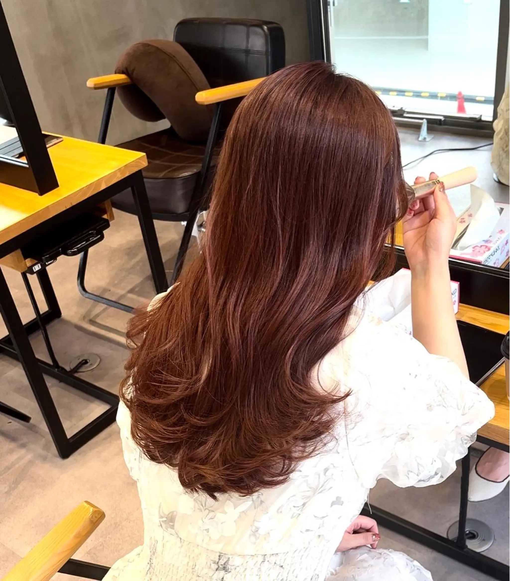 ロング カラー パーマ ヘアアレンジ 佐藤優太朗 似合わせ/髪質改善のヘアスタイル