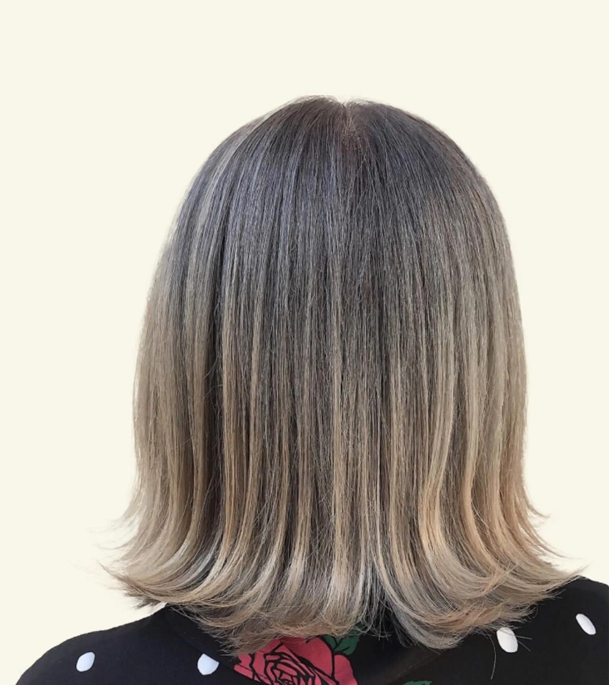 ミディアム カラー ケアブリーチ /髪質 改善/古橋圭史郎のヘアスタイル