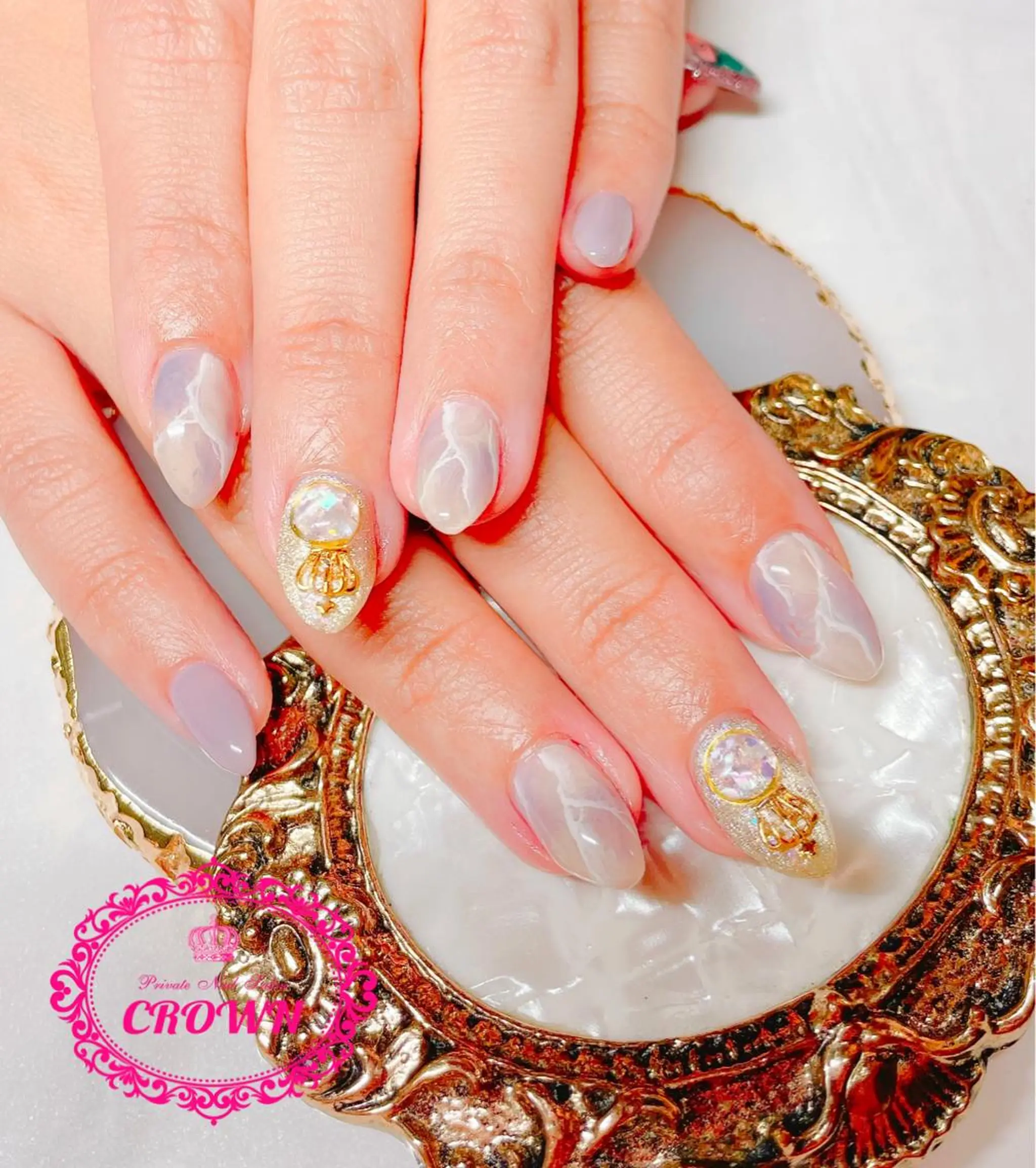 ネイル CROWN プライベートサロンのネイルデザイン