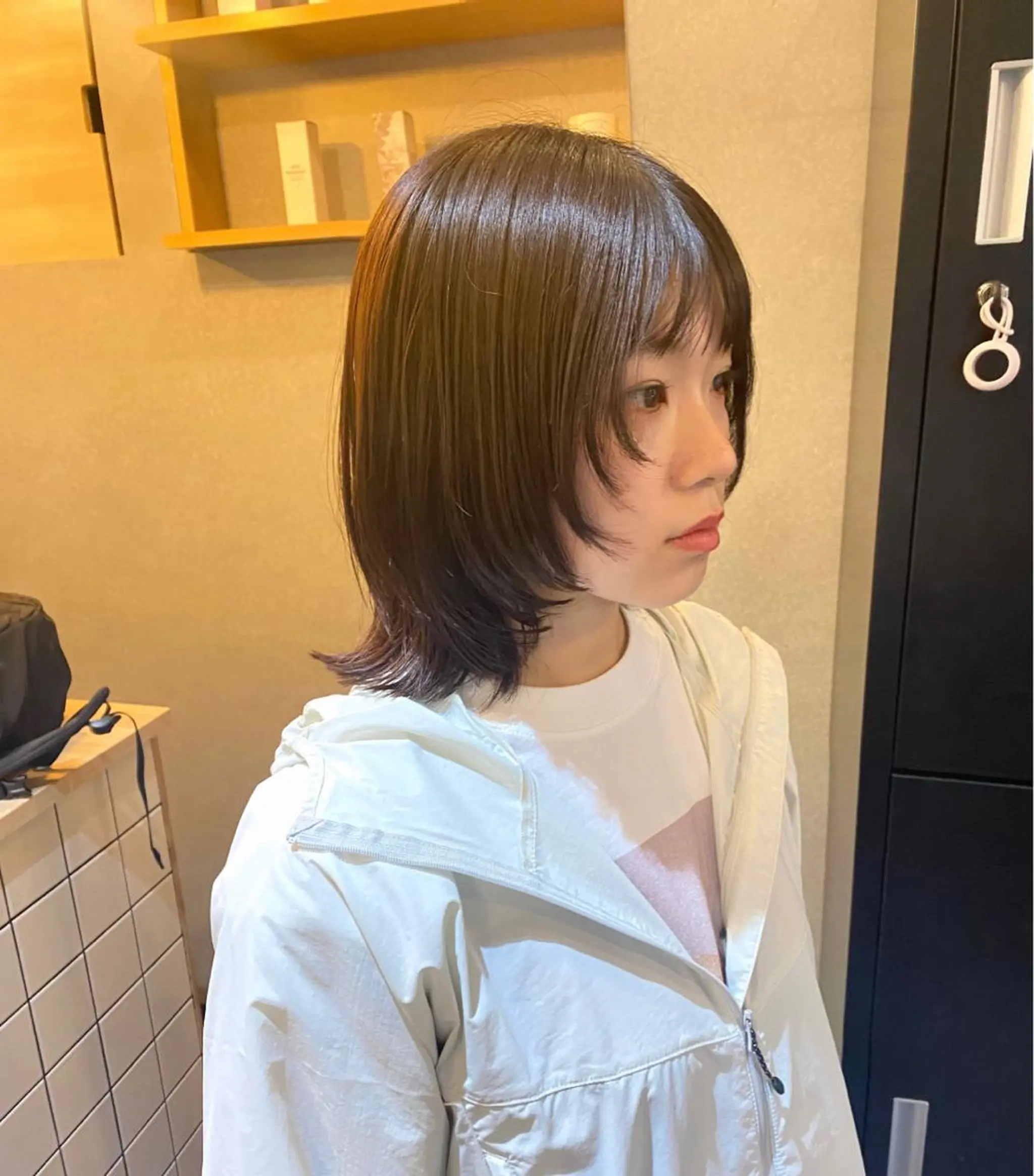 ミディアム ウルフカット カット nely所属・kouyo パーマ/ウルフカットのヘアスタイル