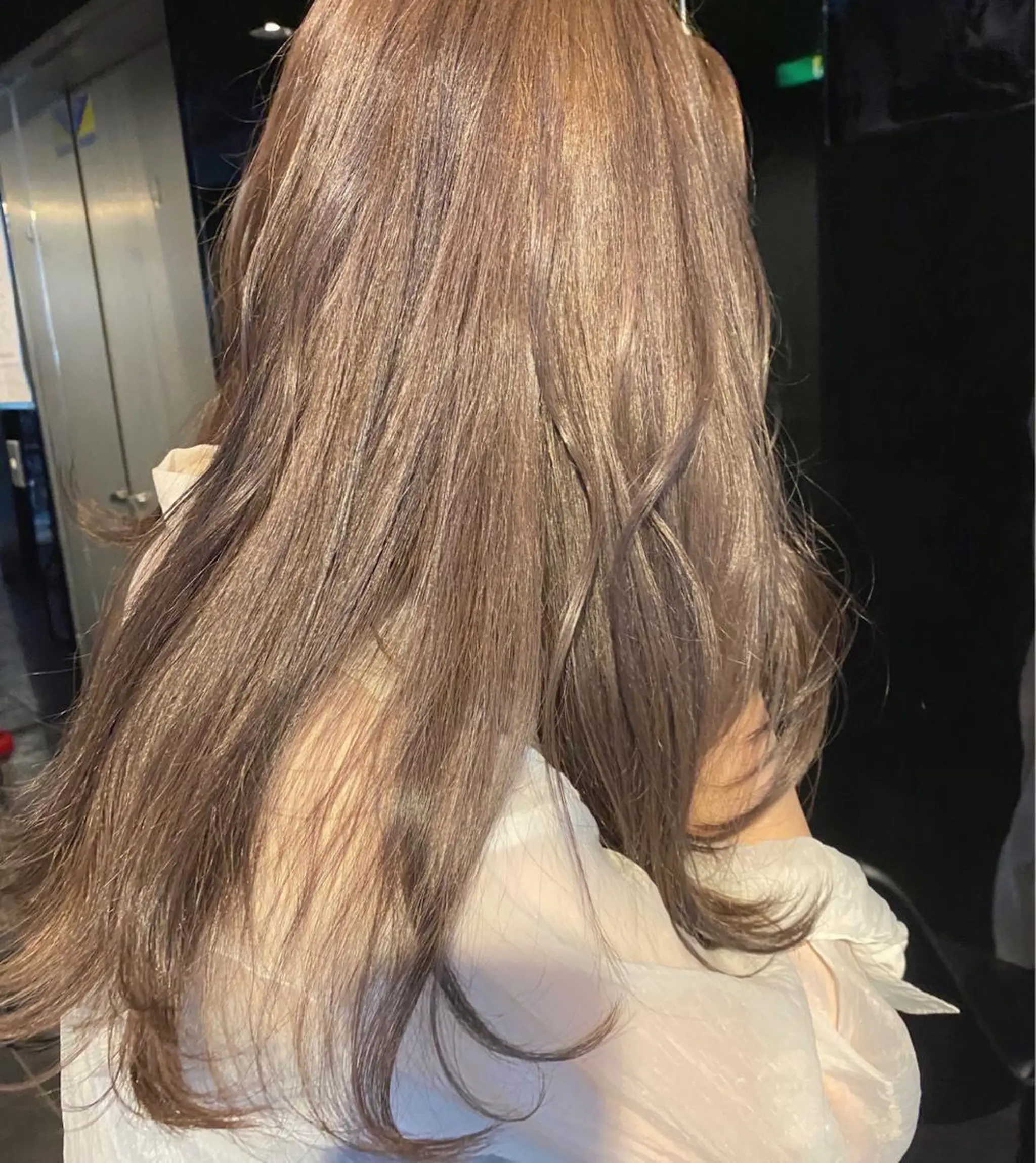 ロング 大橋 美咲のヘアスタイル