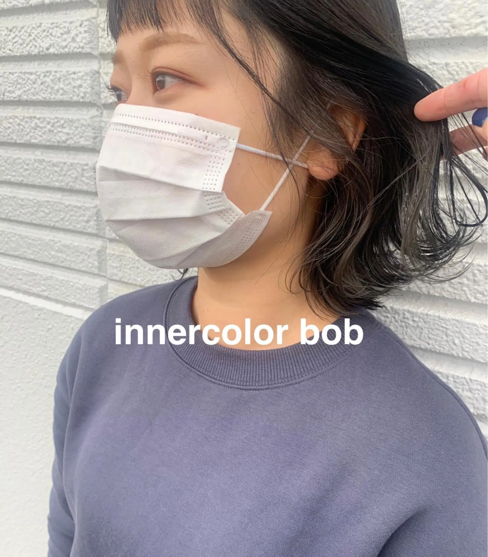 ミディアム カラー ボブ kitagawa mayuのヘアスタイル