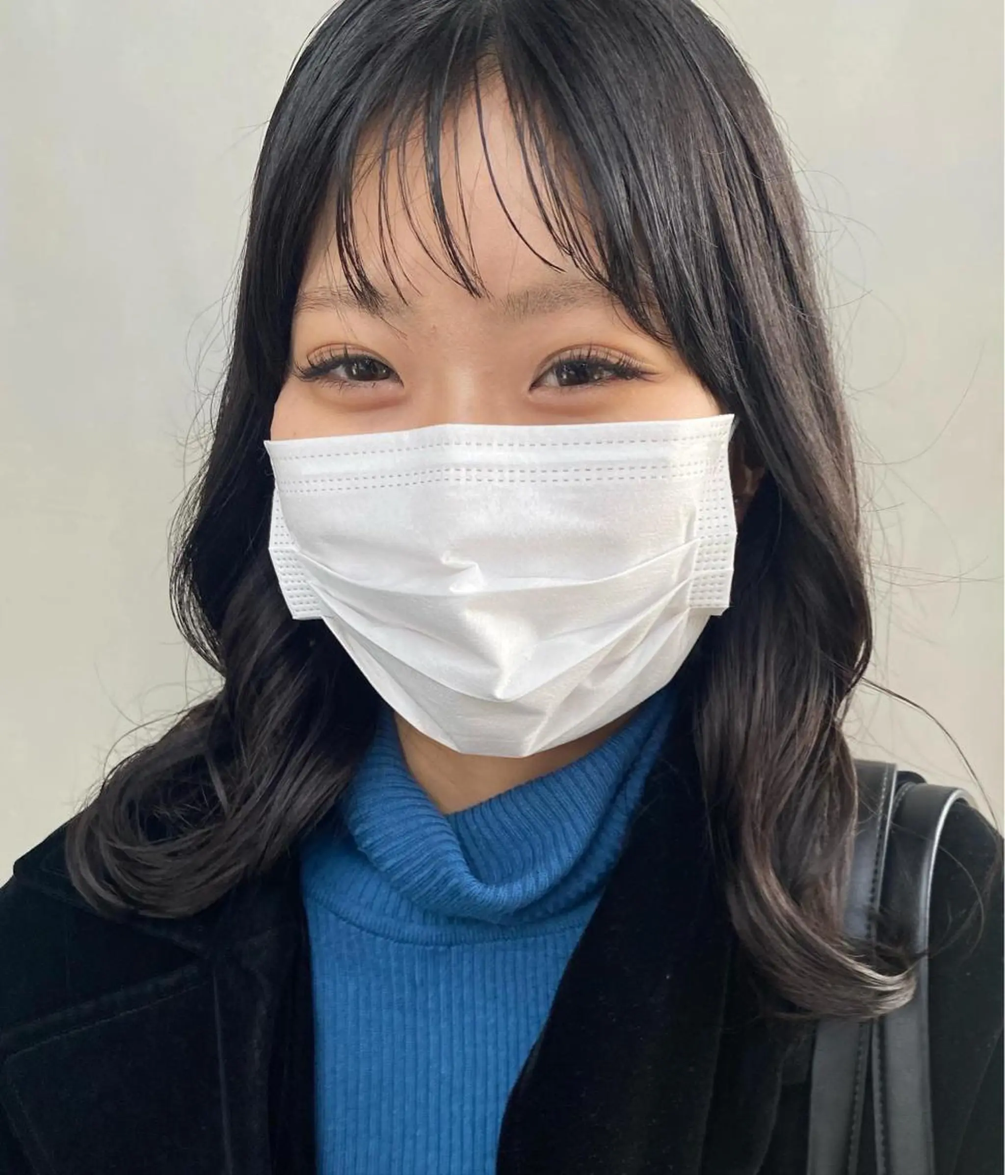 ミディアム パーマ 縮毛矯正 トリートメント 韓国風レイヤーカット 🍒サンジキ アカリのヘアスタイル