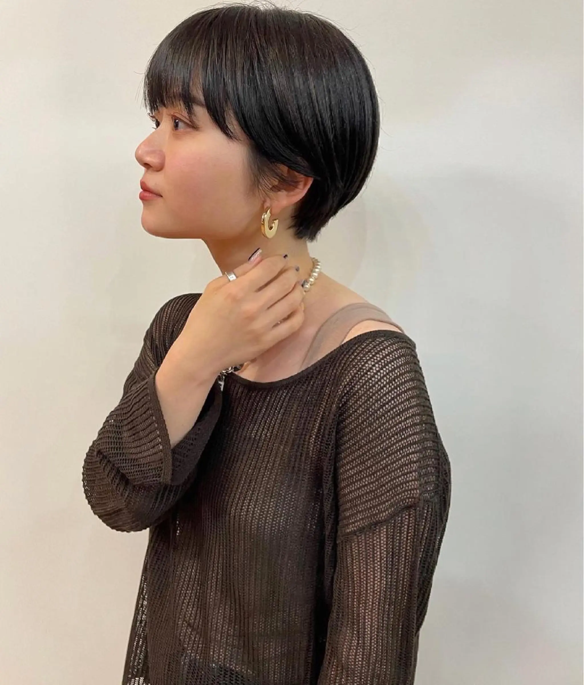 ショート ショートヘア 田中 碧のヘアスタイル