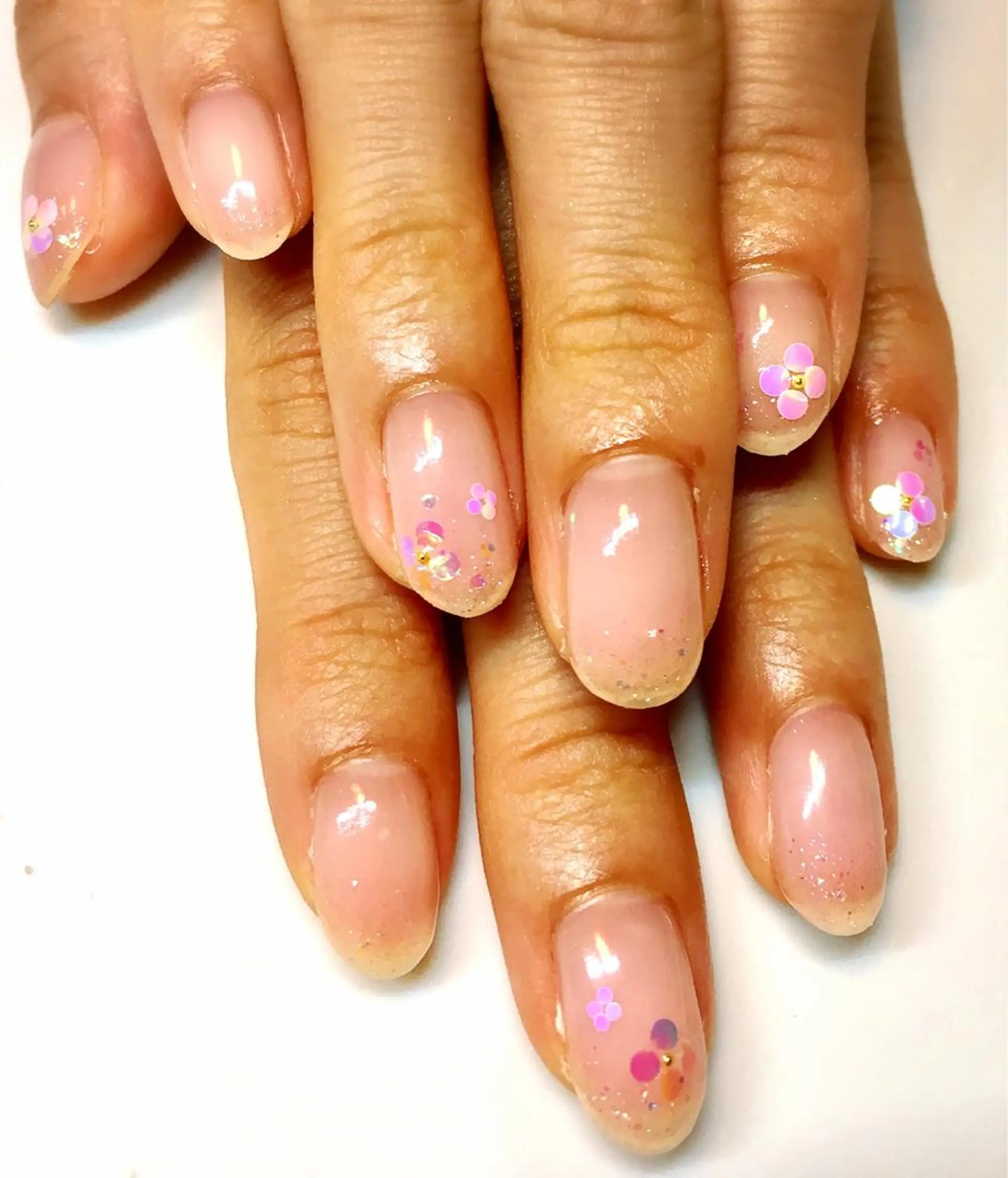 ネイル ジェルネイル シンプルネイル nailsalon sugarr所属・nailist cocoのネイルデザイン