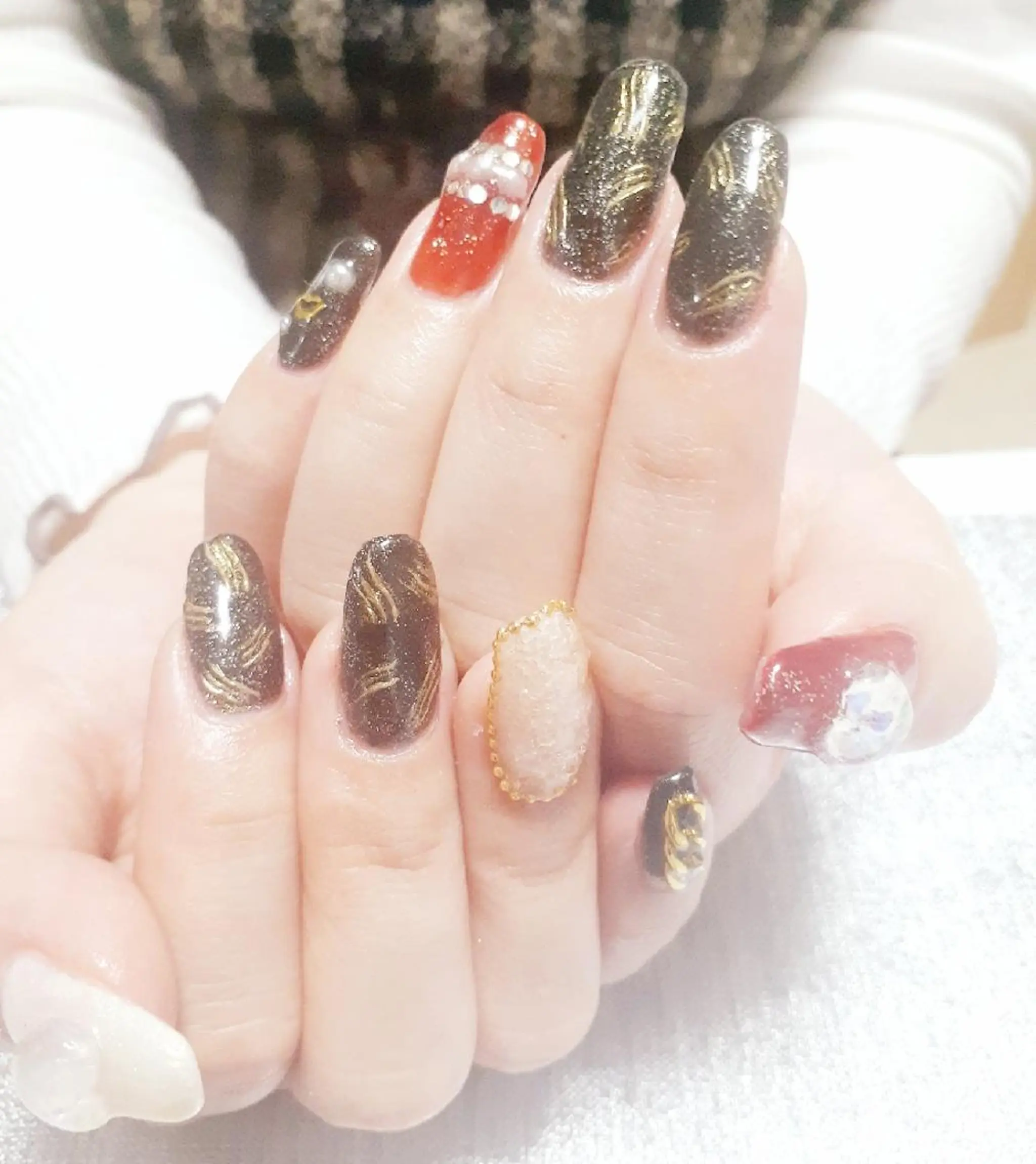 ネイル ハンドネイル 鈴木 憂維のネイルデザイン