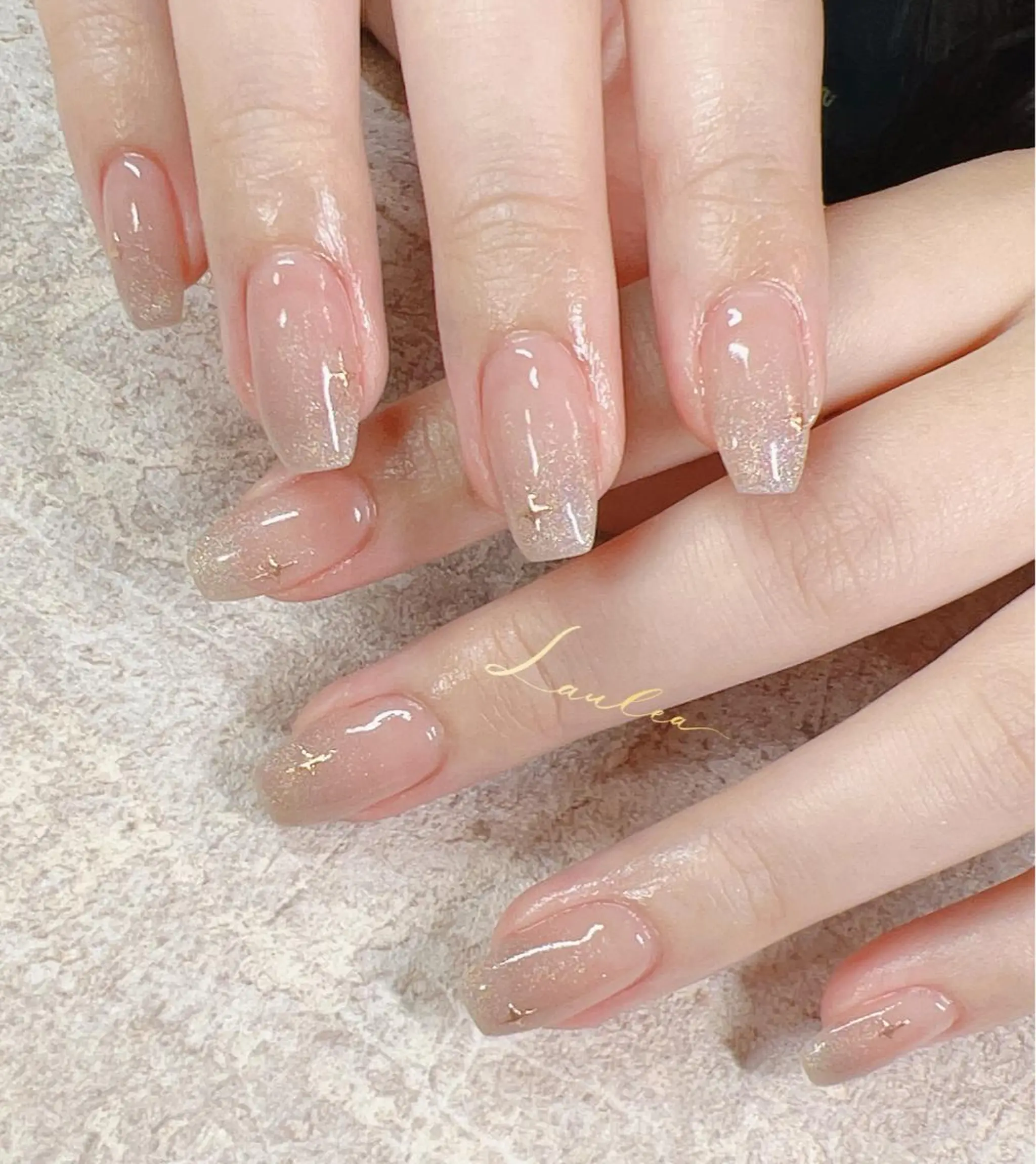 ネイル フットネイル 韓国ネイル ハンドネイル nail salon Lauleaのネイルデザイン