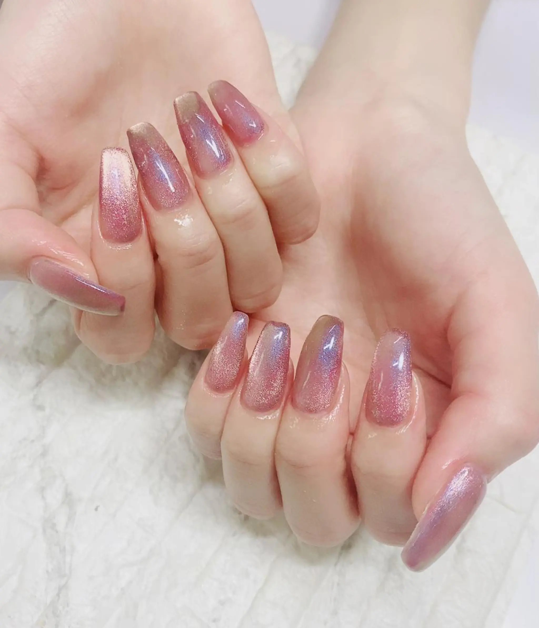 ネイル マグネットネイル ハンドネイル yochi nailのネイルデザイン