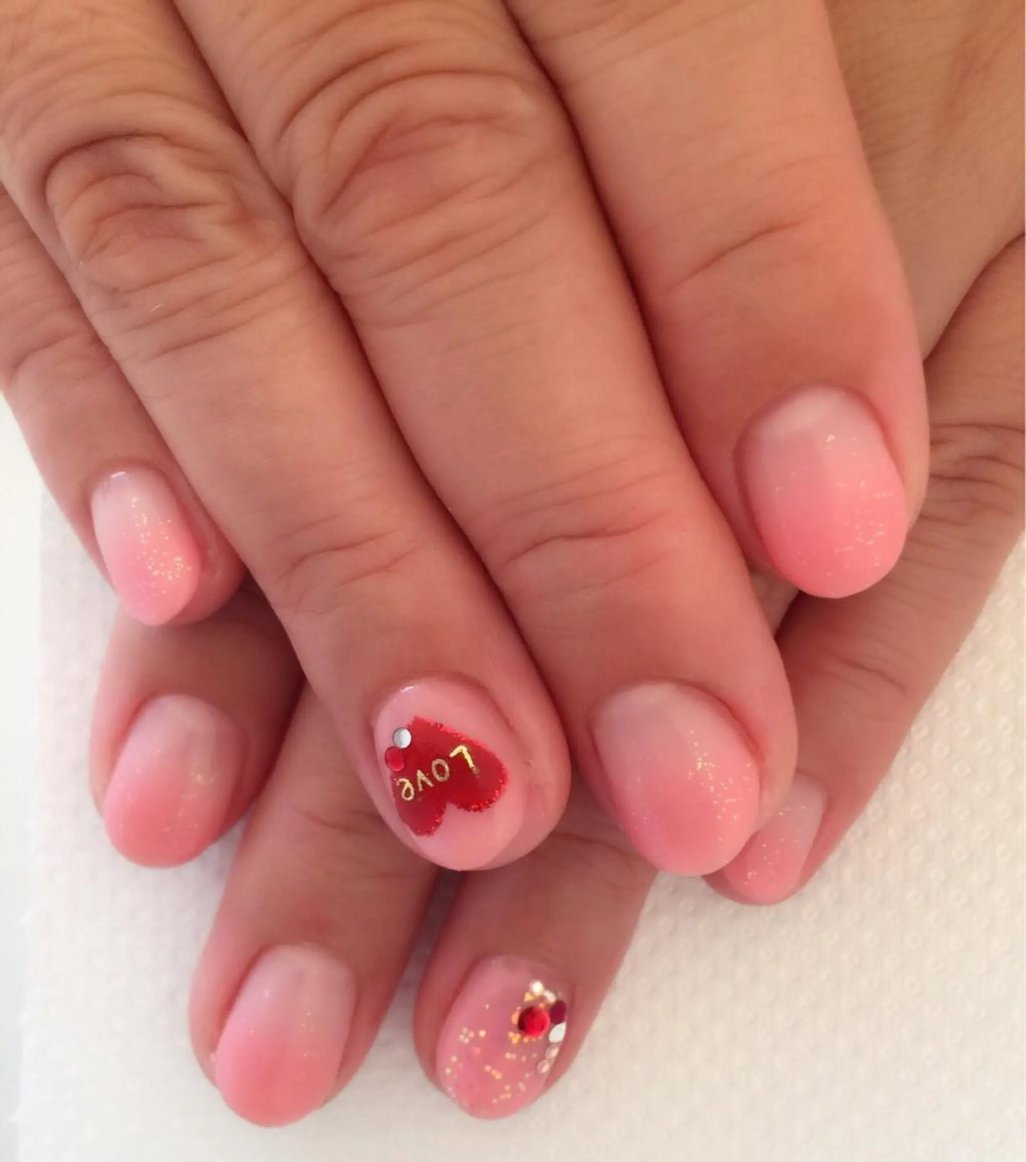 ネイル ハート a yakaのネイルデザイン