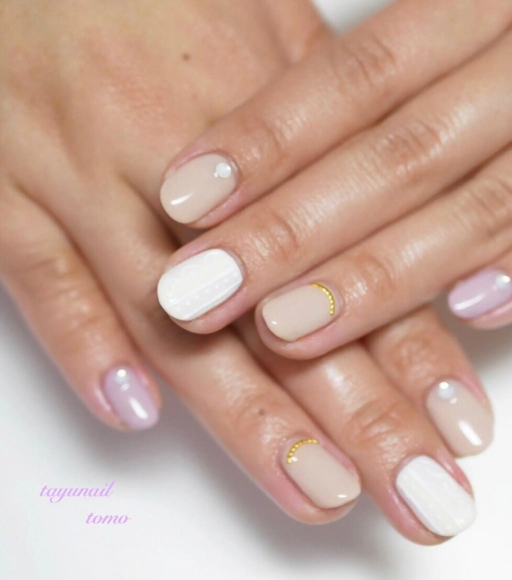 ネイル ネイルサロン・ネイルスクール　たゆnail所属・ネイルサロン 【たゆnail】のネイルデザイン