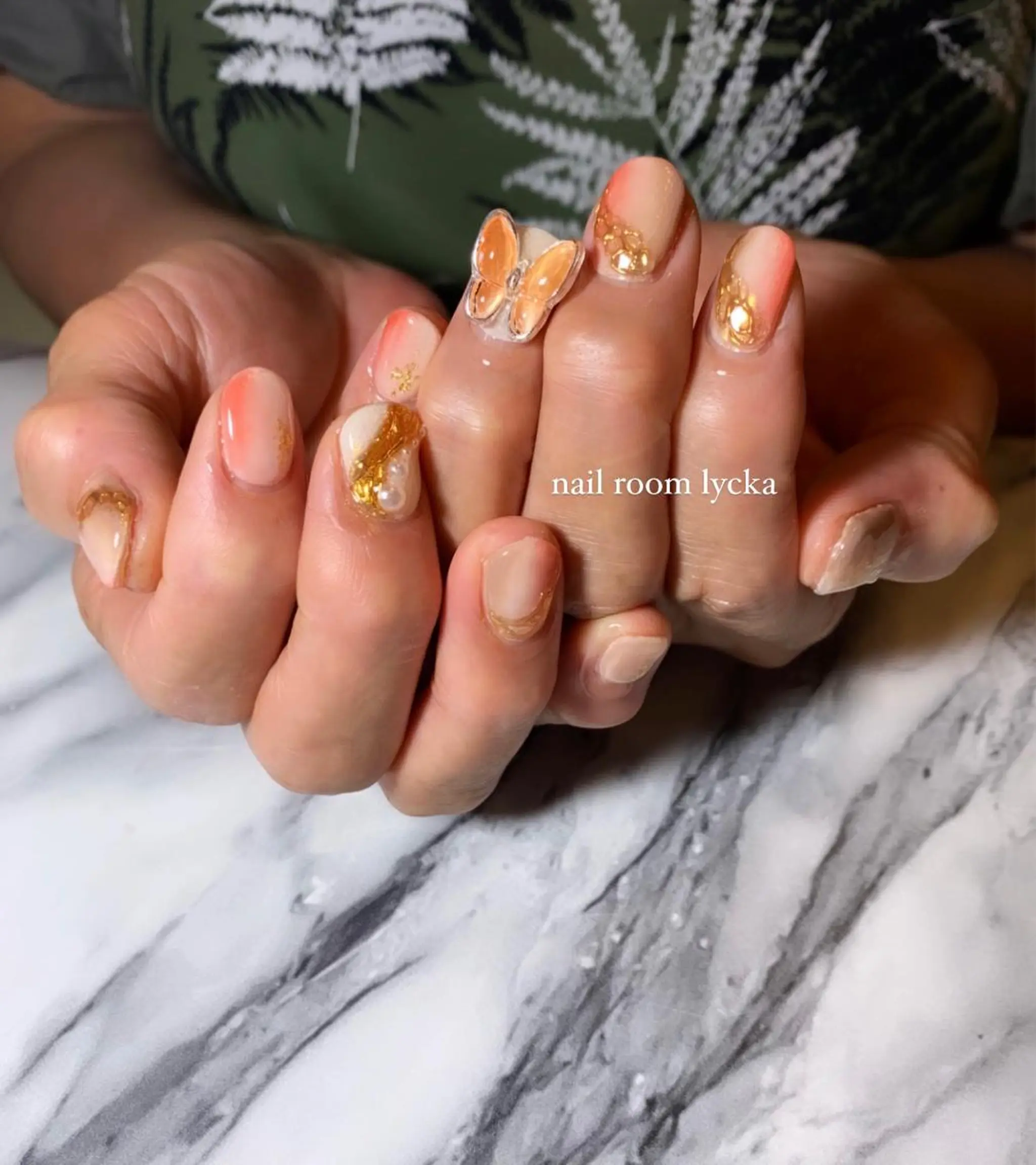 ネイル ﾈｲﾙﾙｰﾑﾘｯｶ 𝐦𝐚𝐲𝐮のネイルデザイン