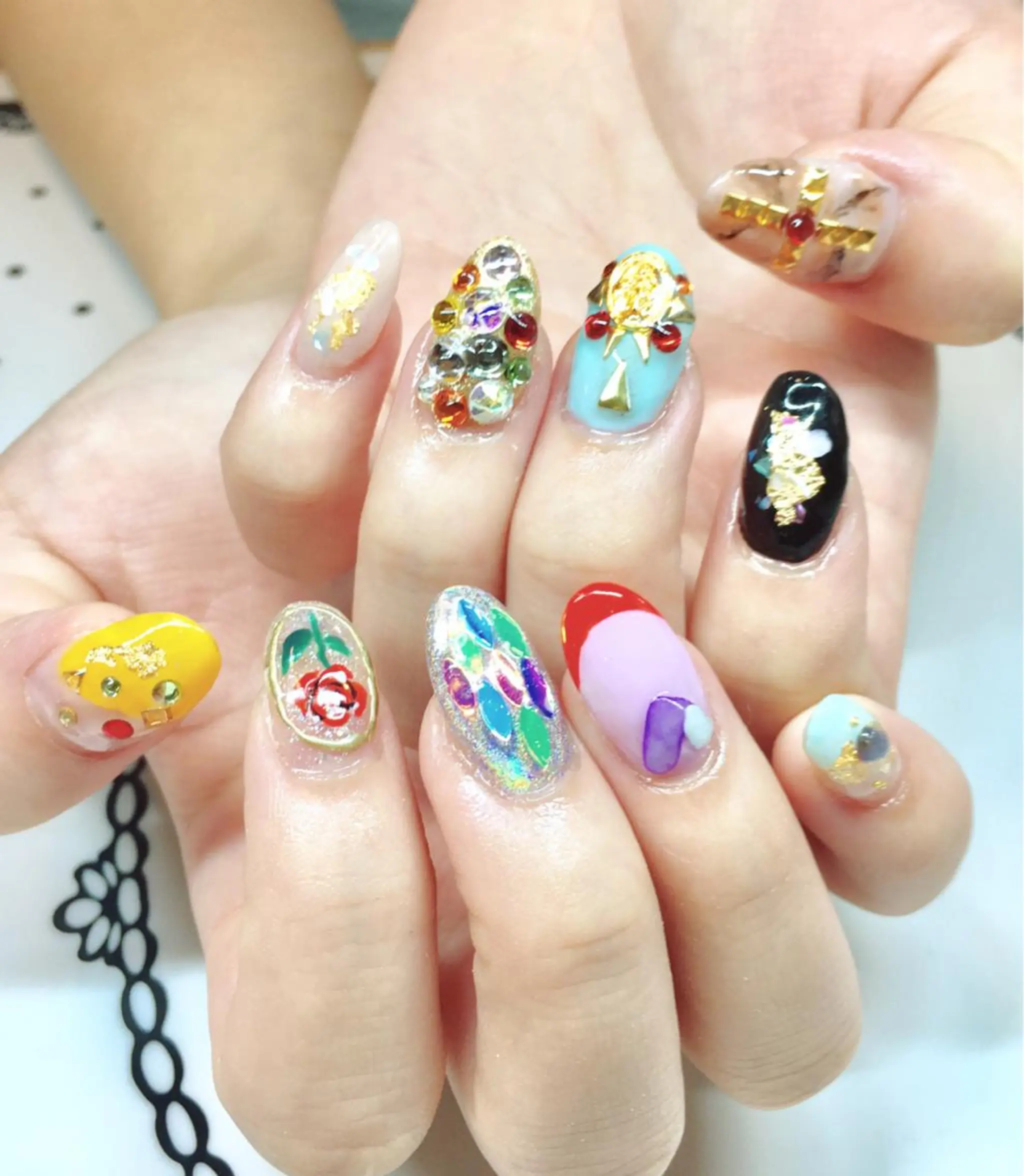ネイル ジェルネイル スカルプネイル nailsalon sugarr所属・nailist cocoのネイルデザイン
