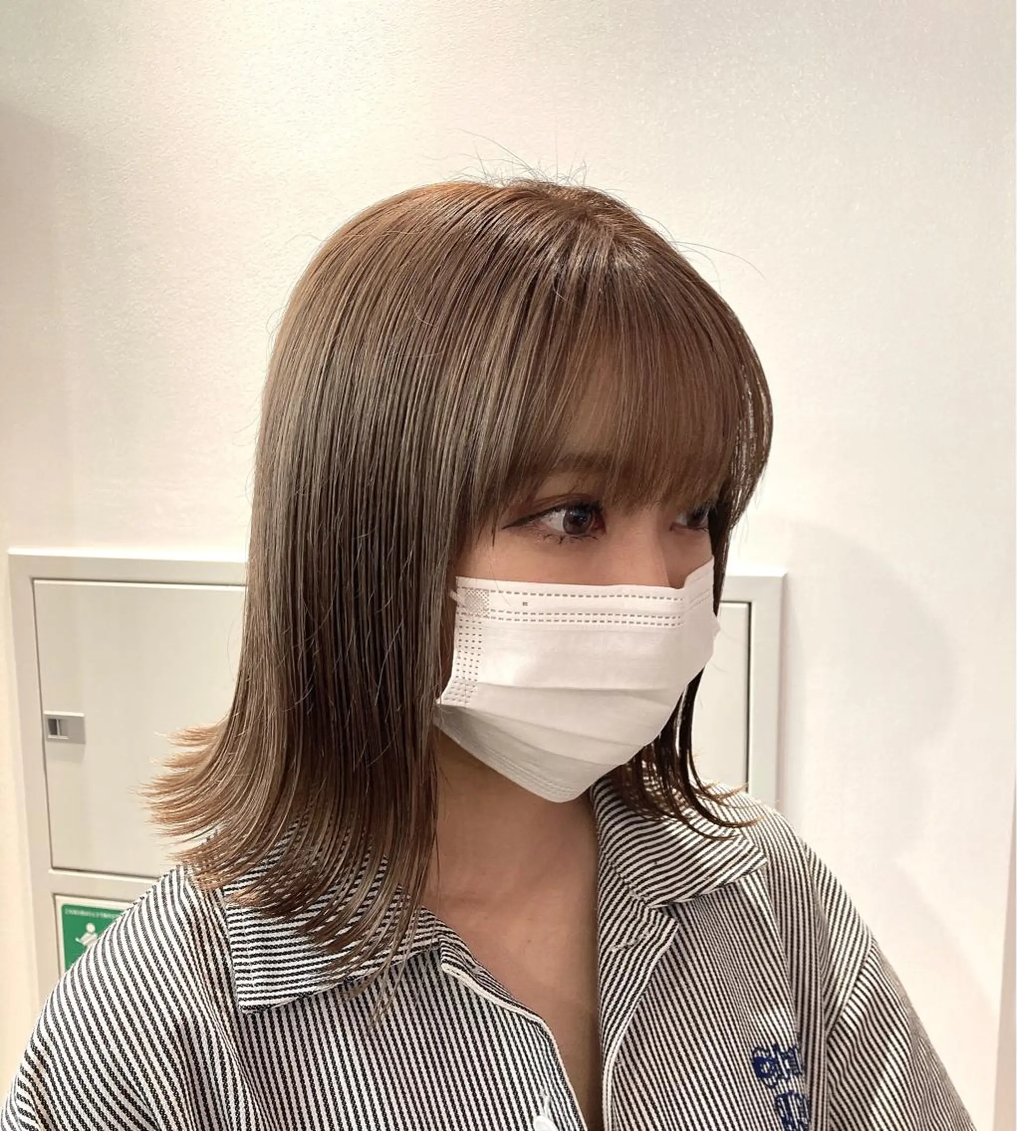 ミディアム MiRI💜地毛級 エクステ✖似合わせ技のヘアスタイル