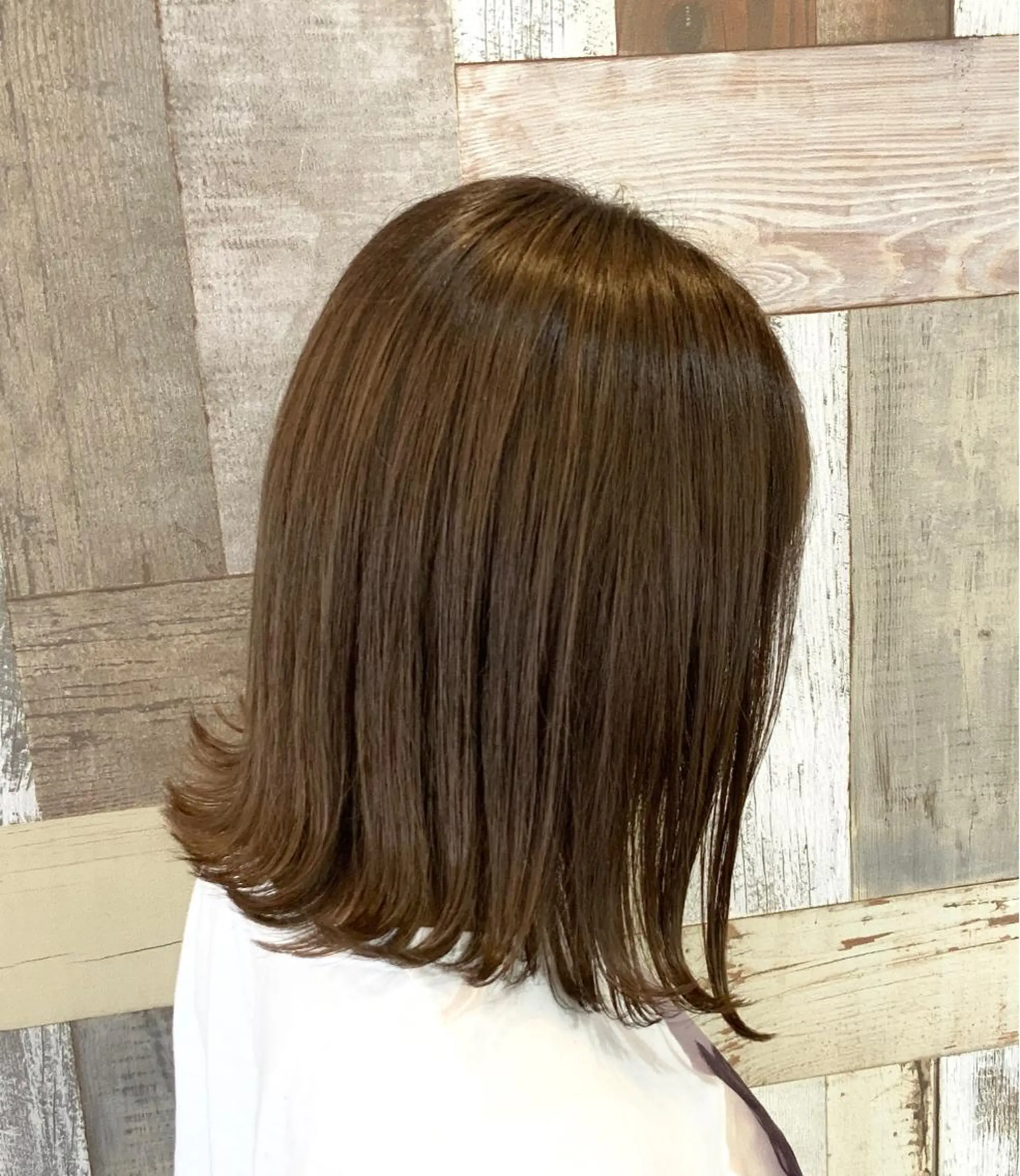 ミディアム ハイライト 外ハネヘア 🍀favori🍀 kanekoのヘアスタイル