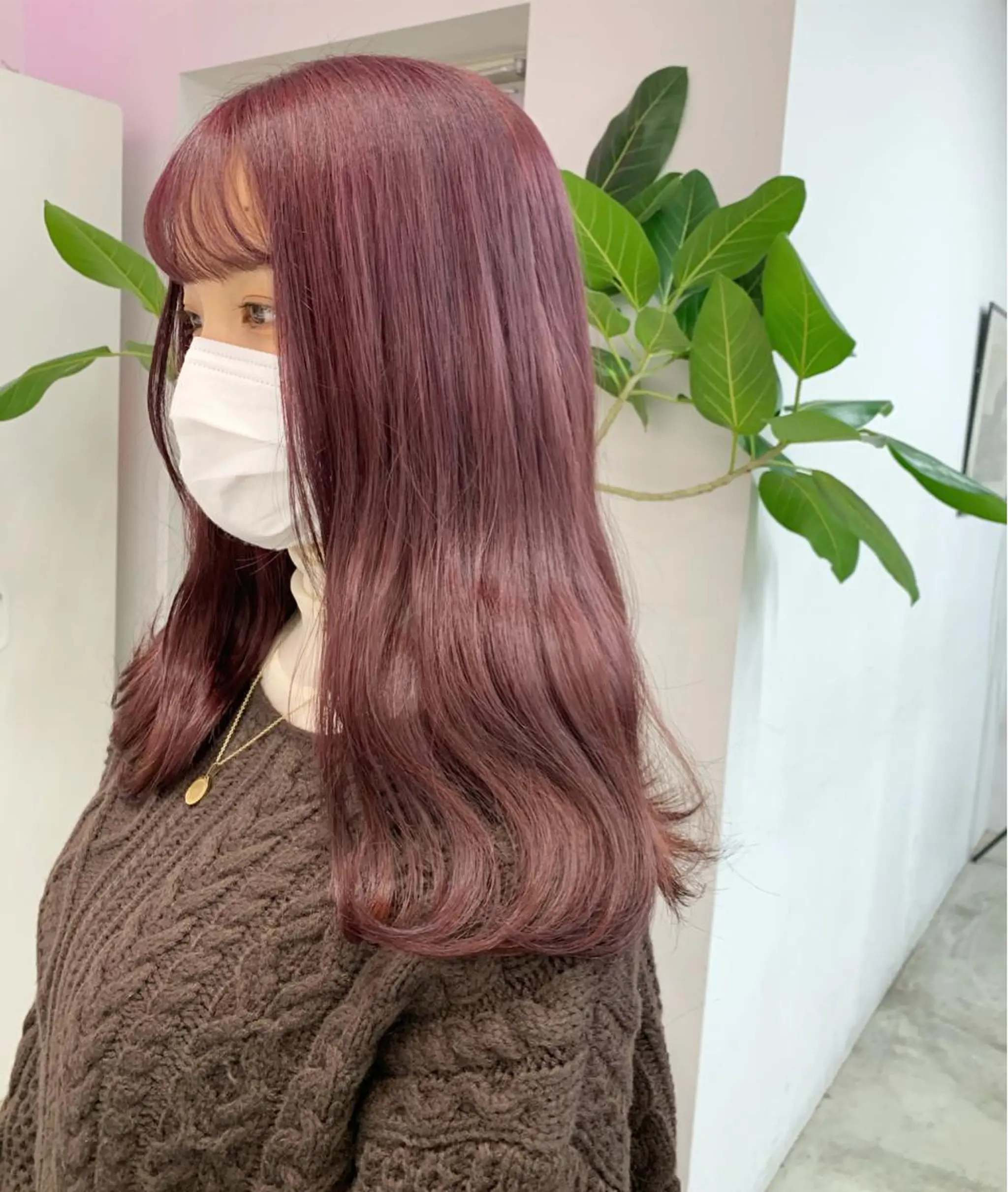 ロング カラー ラベンダーカラー ピンクカラー ピンクラベンダー ヘアカラー トリートメント ✨カラー指名 No.1✨keitaのヘアスタイル