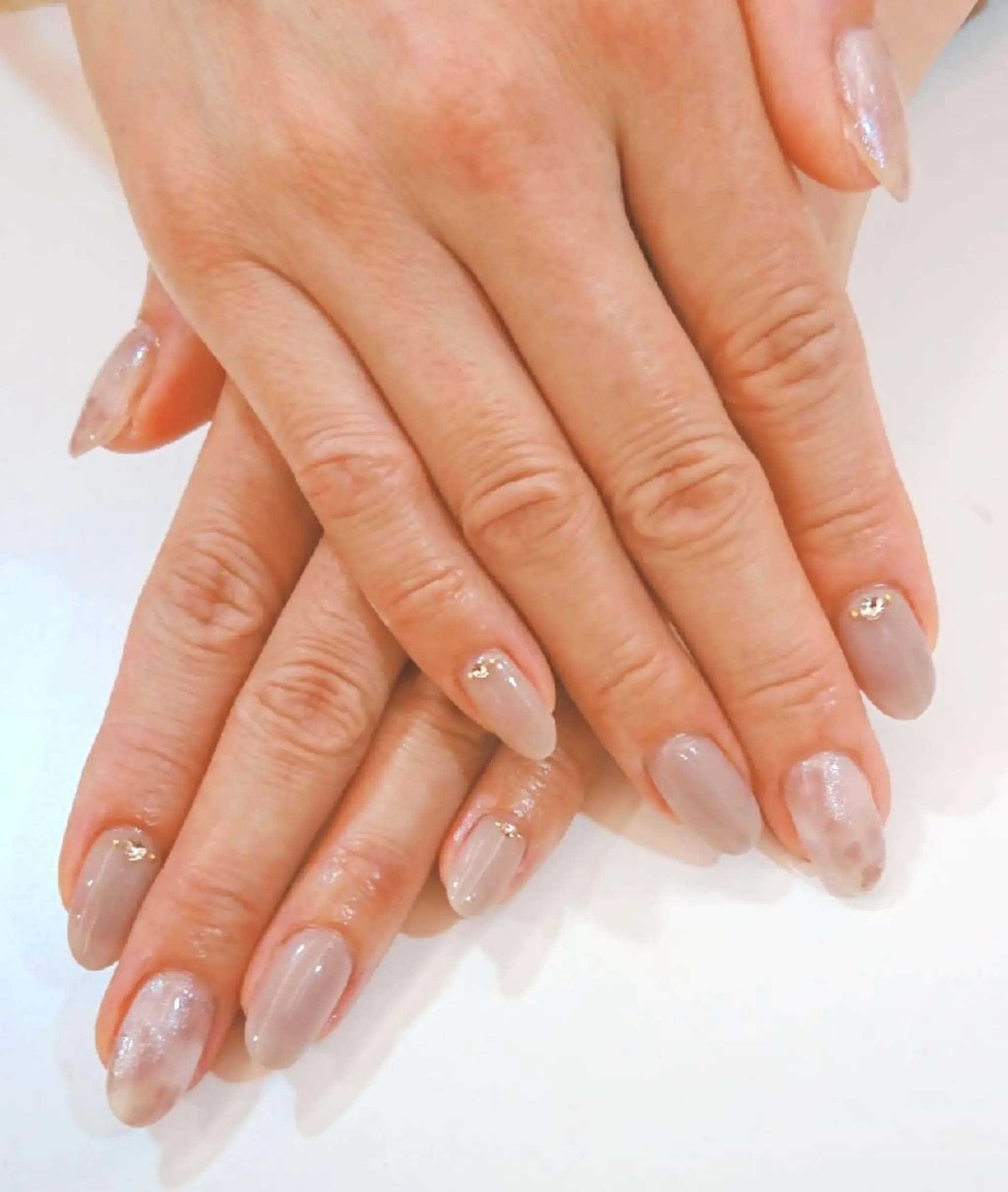 ネイル マツエク・マツパ カラーマツエク ナチュラル ピンク Bianca TANAKAのネイルデザイン