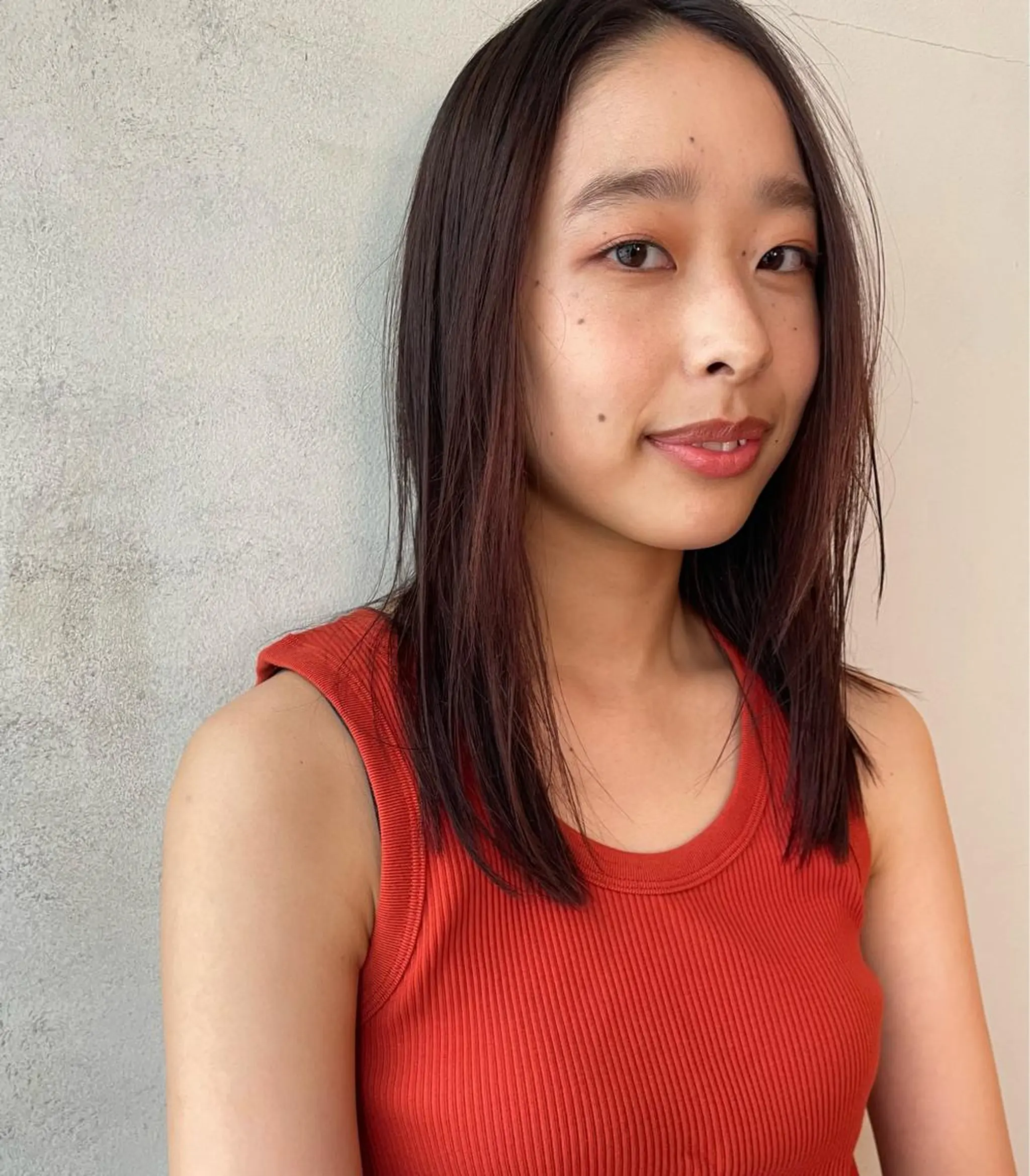 セミロング カラー LITTLE/ 平松　君章のヘアスタイル