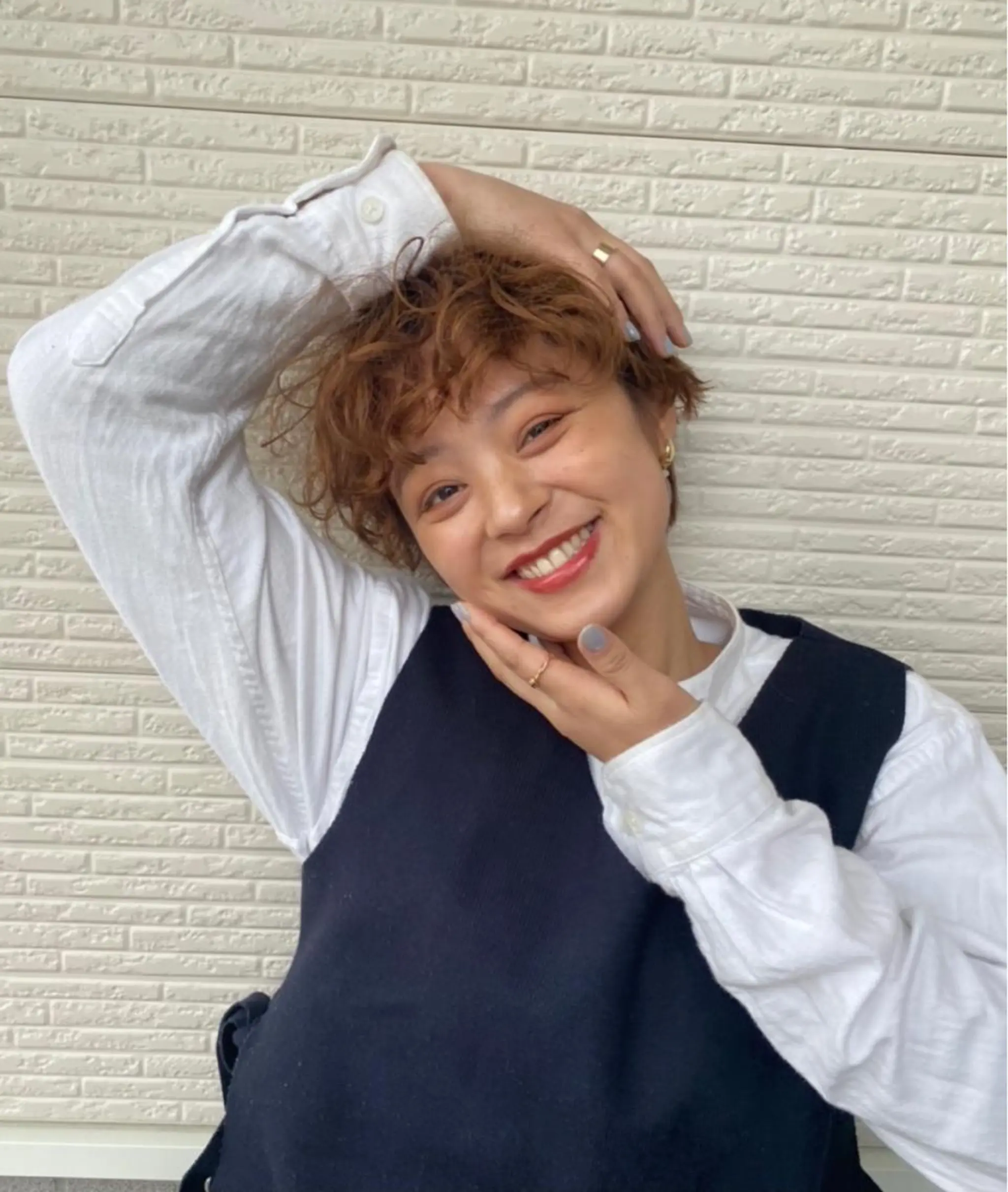 ショート くせ毛 パーマ指名No1 /namiのヘアスタイル