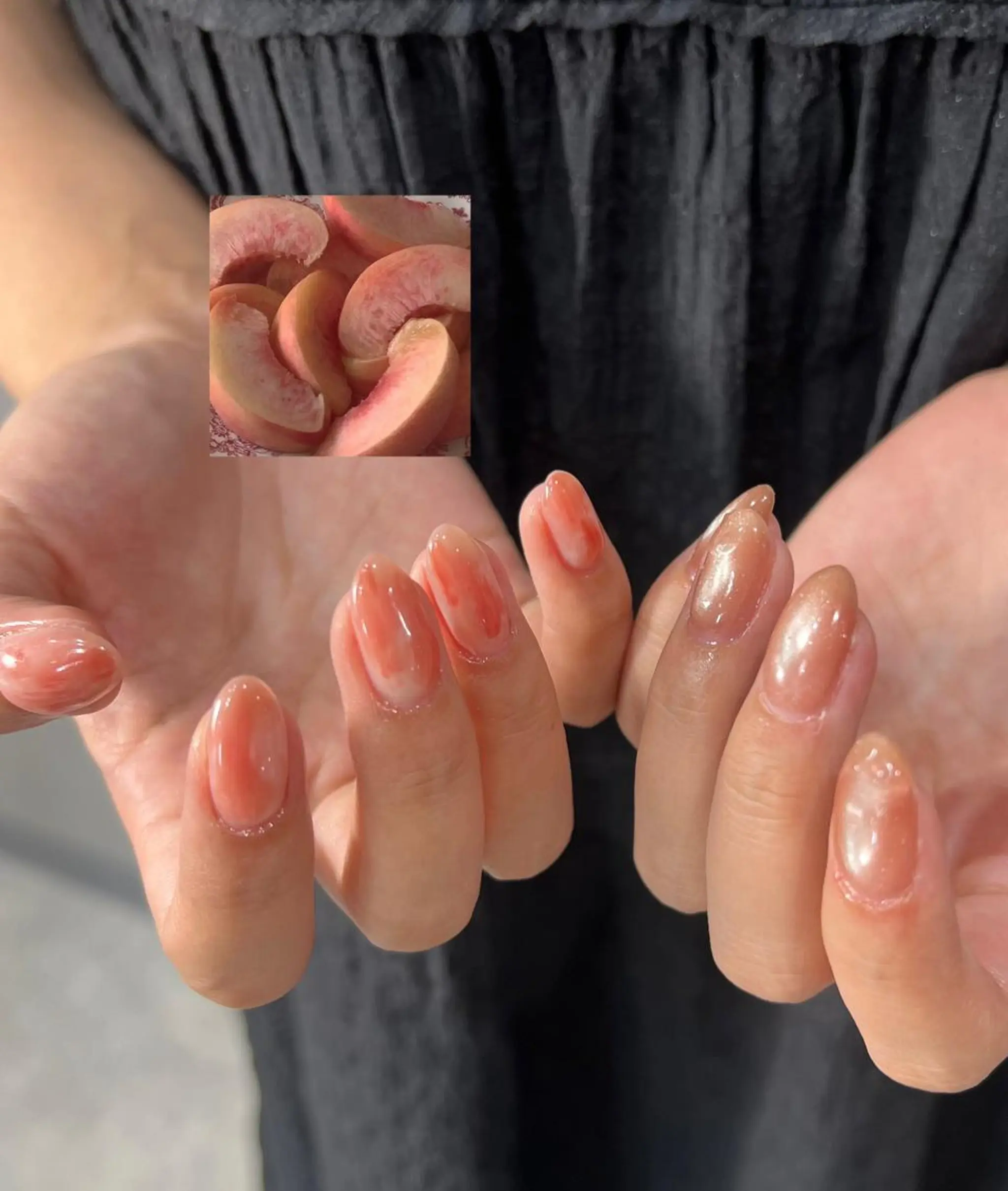 ネイル 持ち込み ストーンネイル ハンドネイル DL•BEAUTY / YUIのネイルデザイン