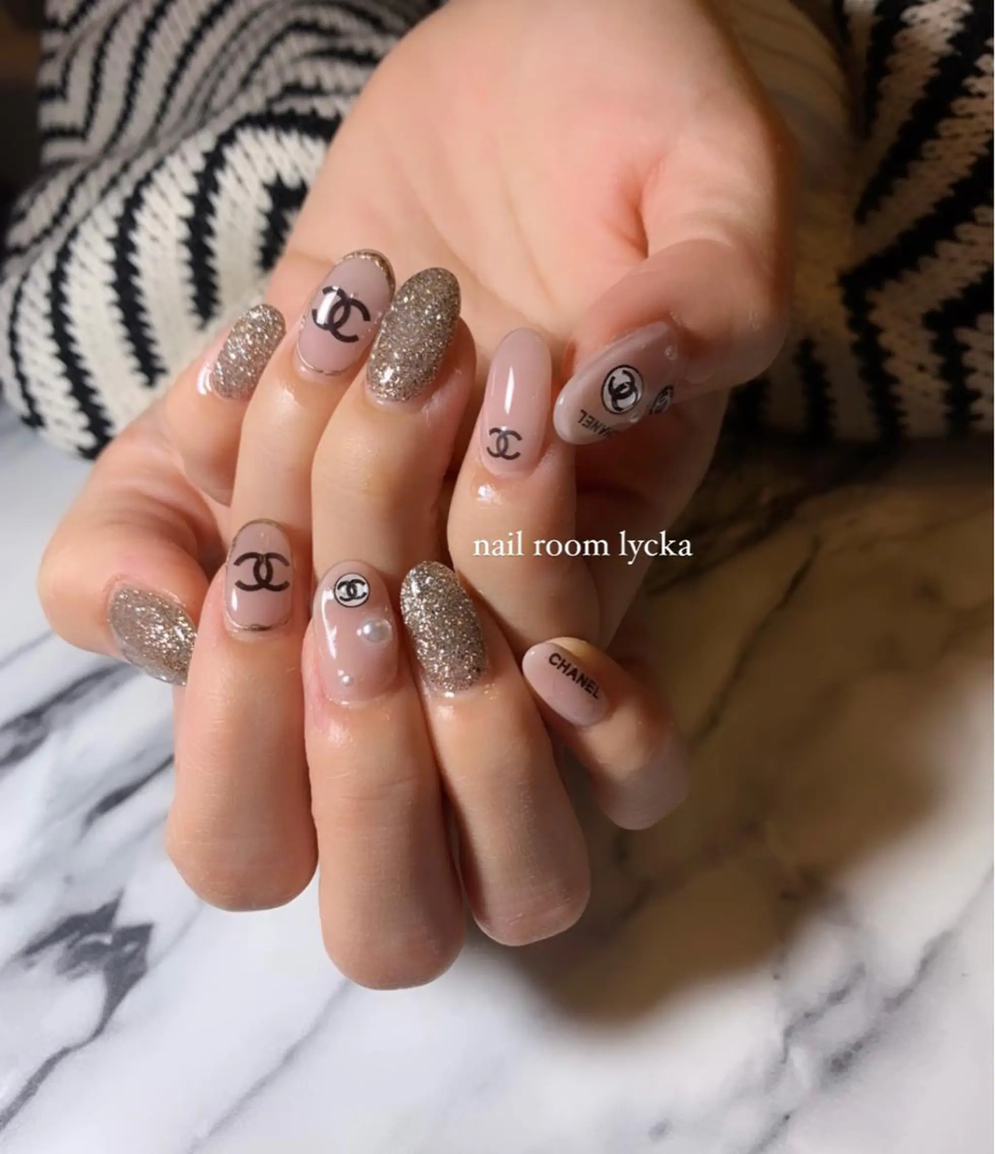 ネイル ﾈｲﾙﾙｰﾑﾘｯｶ 𝐦𝐚𝐲𝐮のネイルデザイン