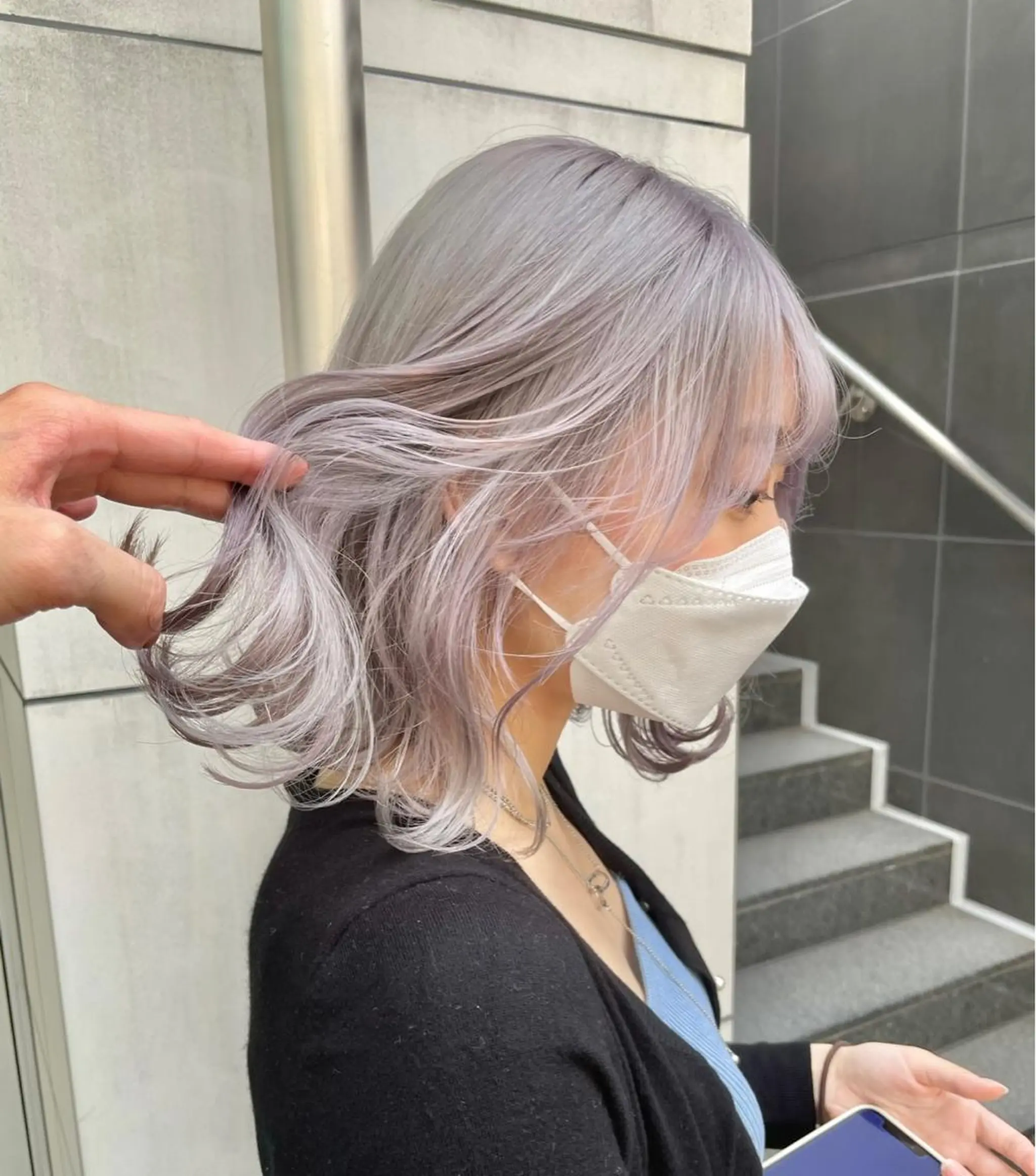 セミロング カラー ヘアアレンジ ヘアカラー トリートメント ヘアセット 🌹TikTok４万 ﾌｫﾛﾜｰ🌹AKIのヘアスタイル