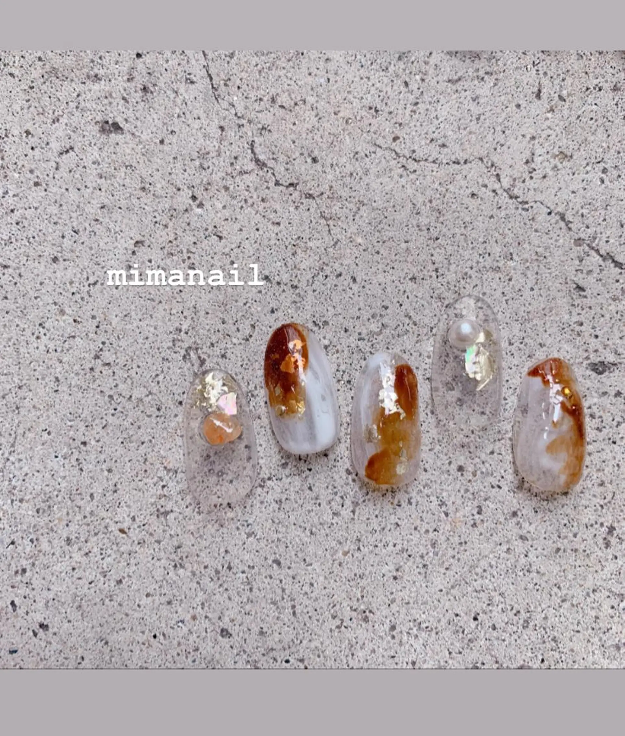 ネイル ハンドネイル mima nailのネイルデザイン