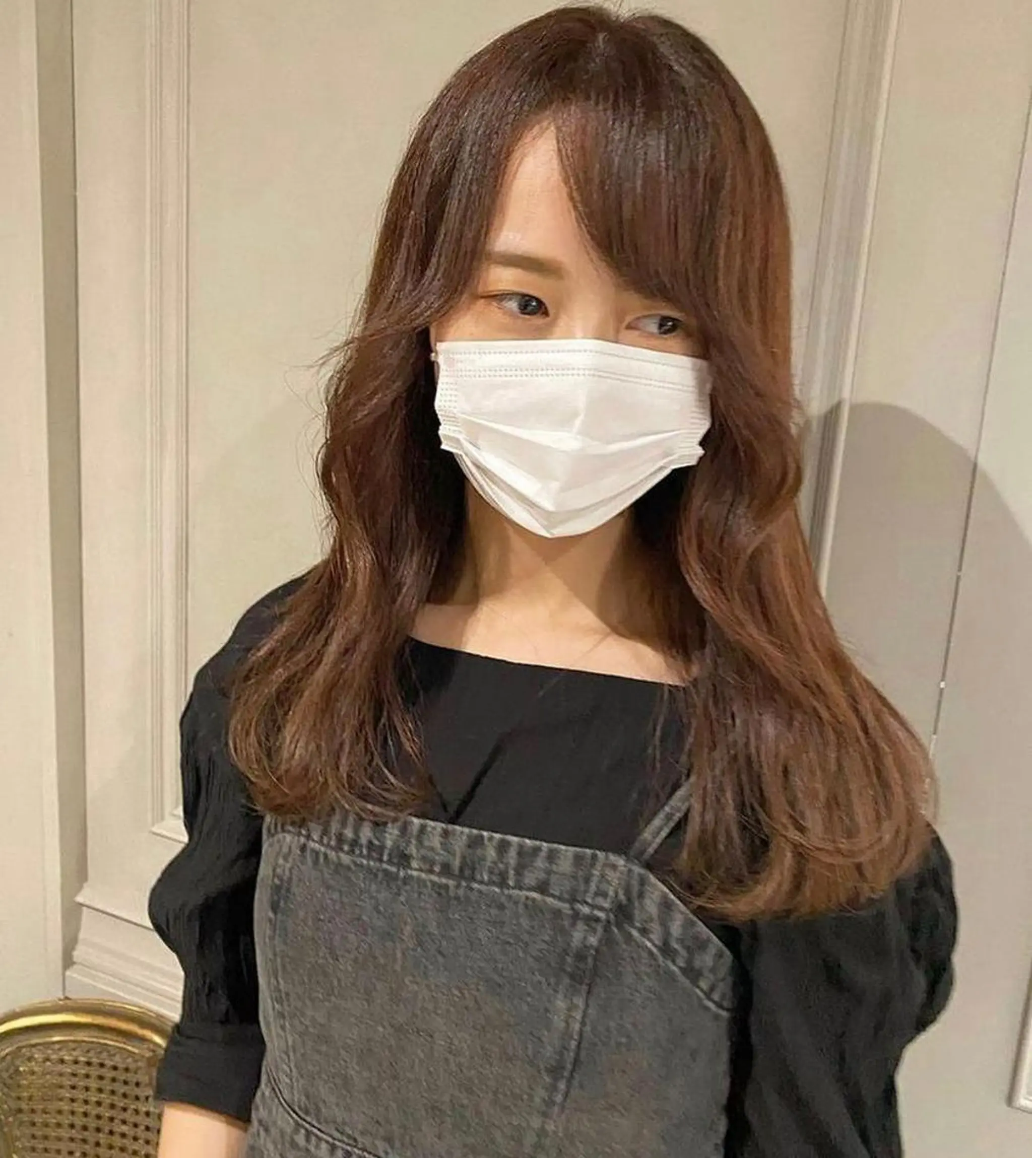 ロング カラー ヘアカラー 梅原 大和のヘアスタイル