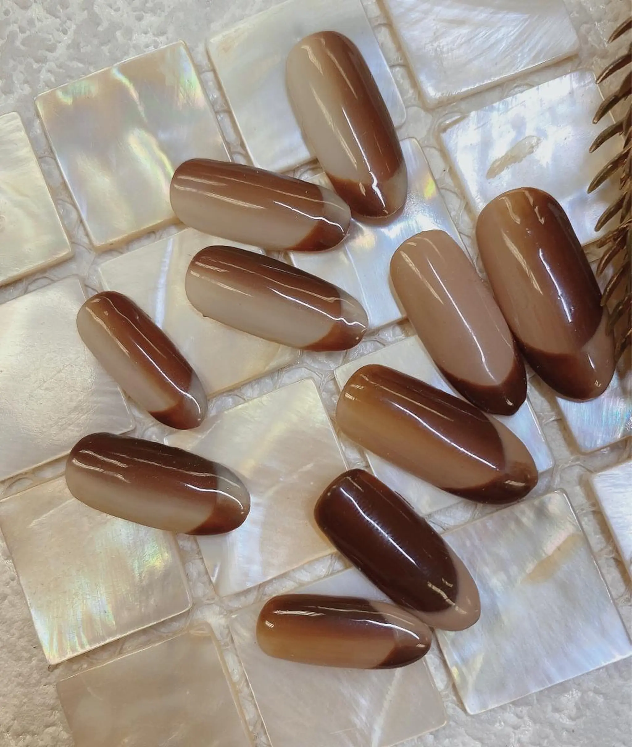 ショート ハンドネイル フットネイル JNA認定講師🌸 RIEのネイルデザイン