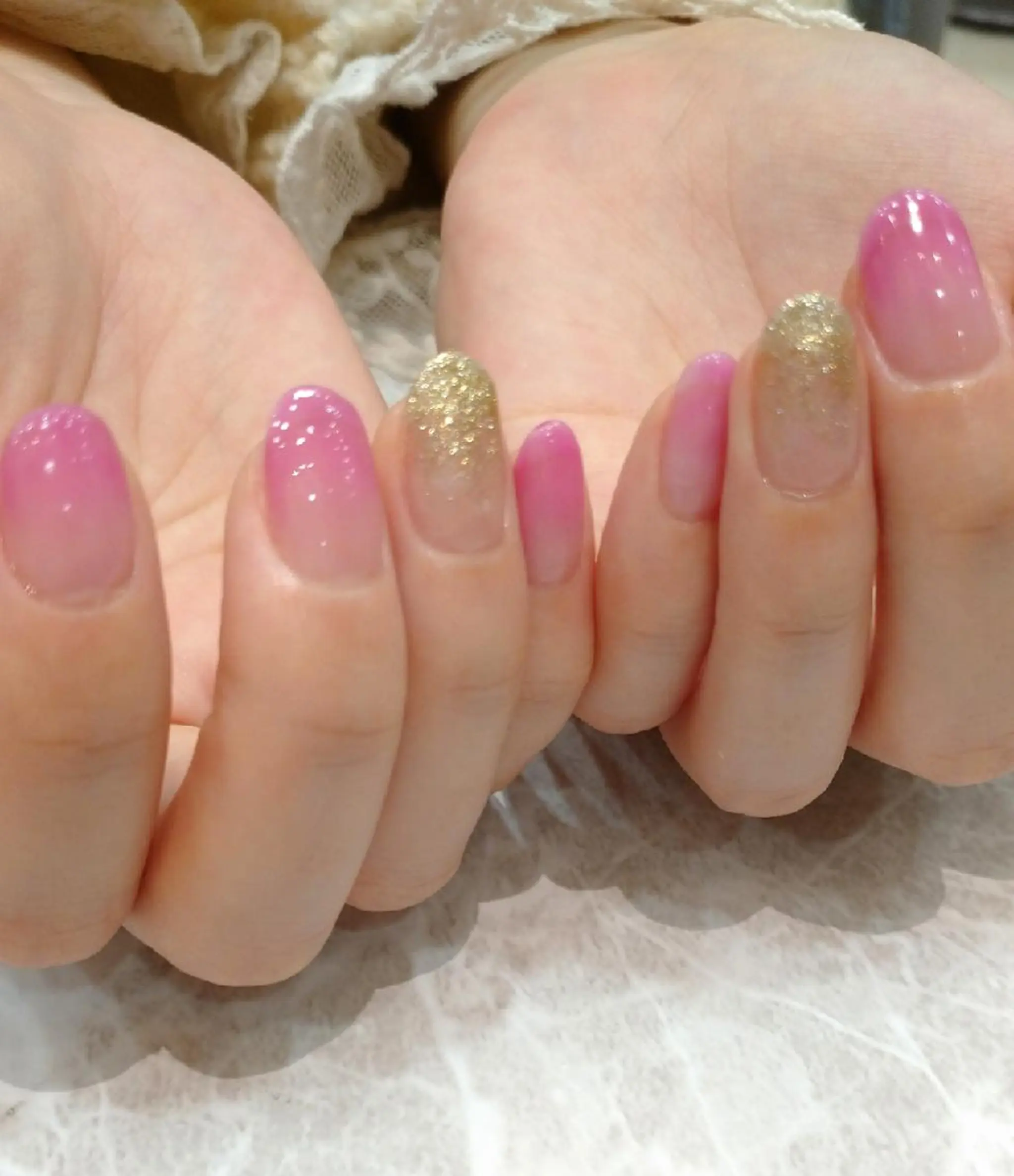 ネイル グラデーション ハンドネイル 會田 瑠衣のネイルデザイン