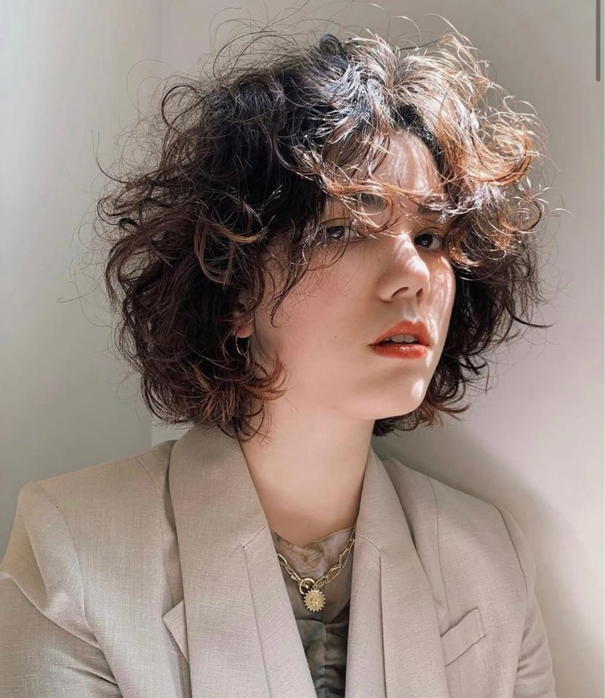 ミディアム トリートメント ボブ/レイヤー /河内温太のヘアスタイル