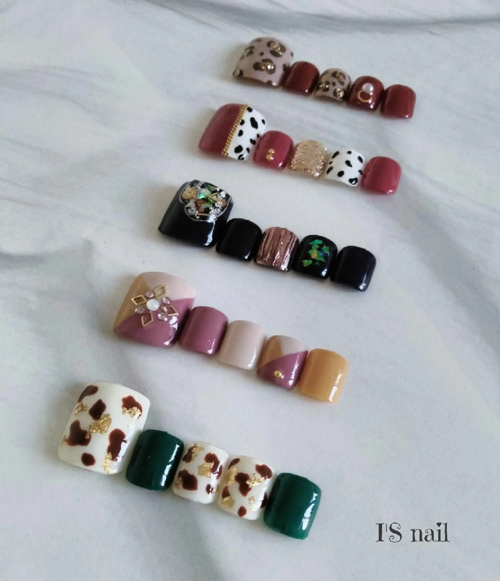 ネイル フットネイル I'S nail 佐野のネイルデザイン